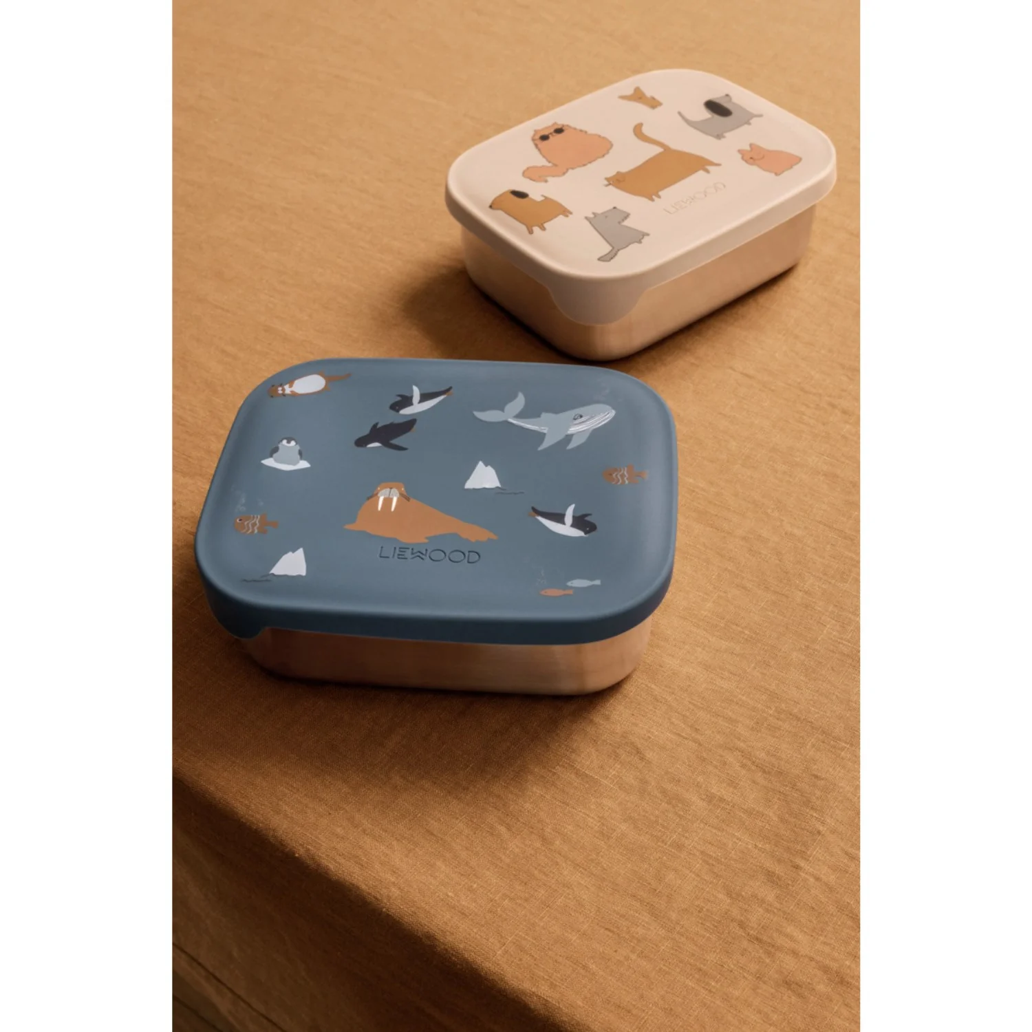 LIEWOOD Arctic Sea / Ocean View Arthur Printed Lunchbox - Image 2