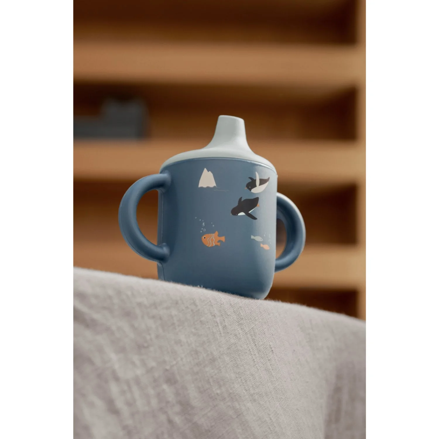 LIEWOOD Arctic Sea / Ocean View Neil Sippy Cup - Image 2