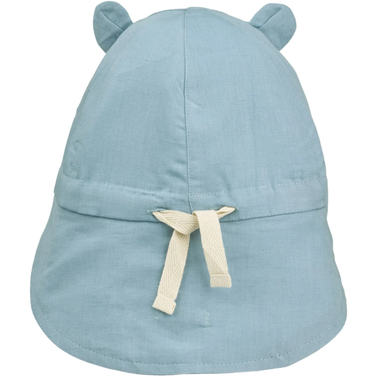 LIEWOOD Beach Blue Gorm Linen Sun Hat With Ears - Image 3