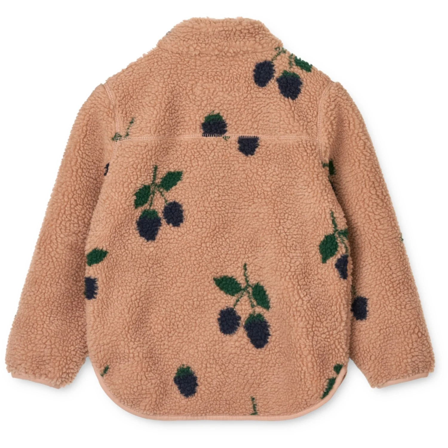 LIEWOOD Berry / Pale Tuscany Nolan Pile Jacket - Image 5