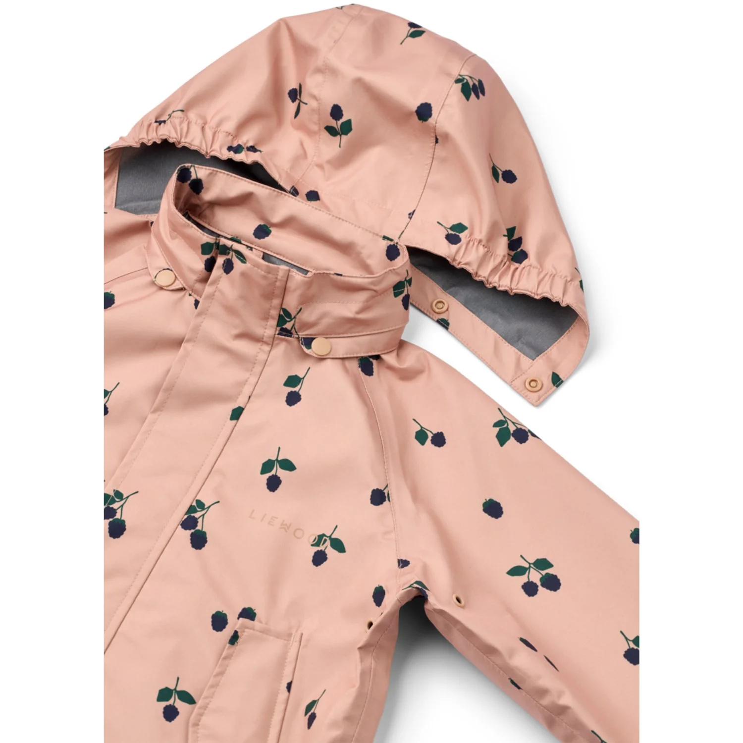 LIEWOOD Berry / Pale Tuscany Pedia Rainwear Set - Image 3