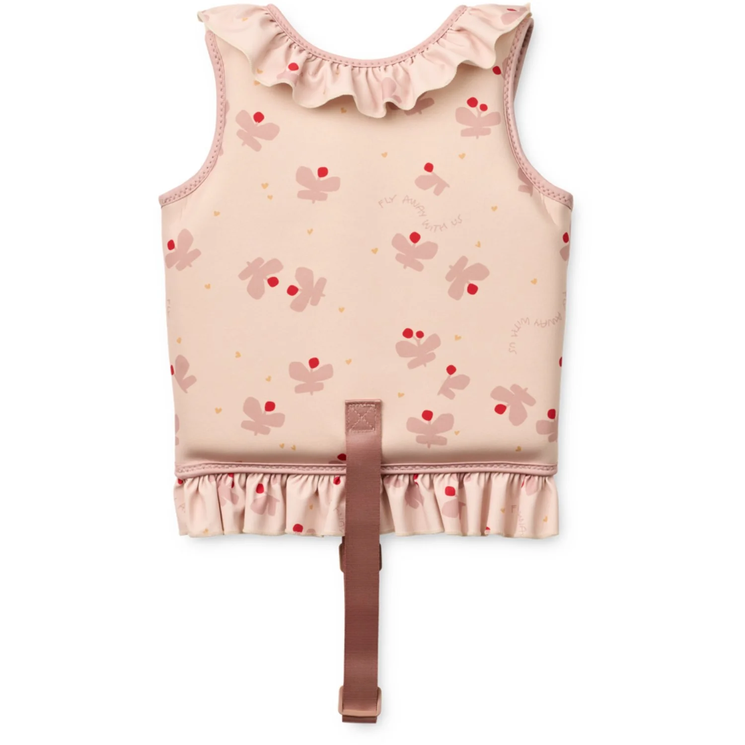 LIEWOOD Butterfly / Apple Blossom Dove Swim Vest W Frill - Image 4