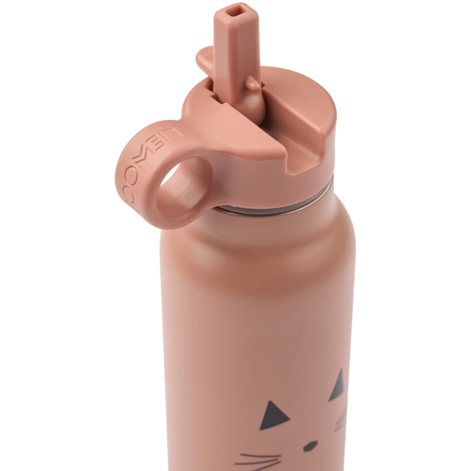 LIEWOOD Cat Dark Rose Falk Water Bottle 350 Ml - Image 3