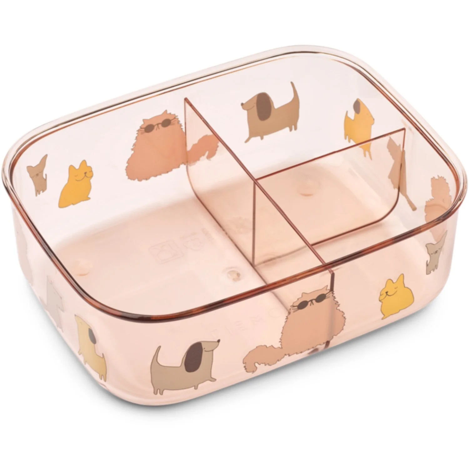 LIEWOOD Cats And Dogs / Sandy Arthur Tritan Lunchbox - Image 3