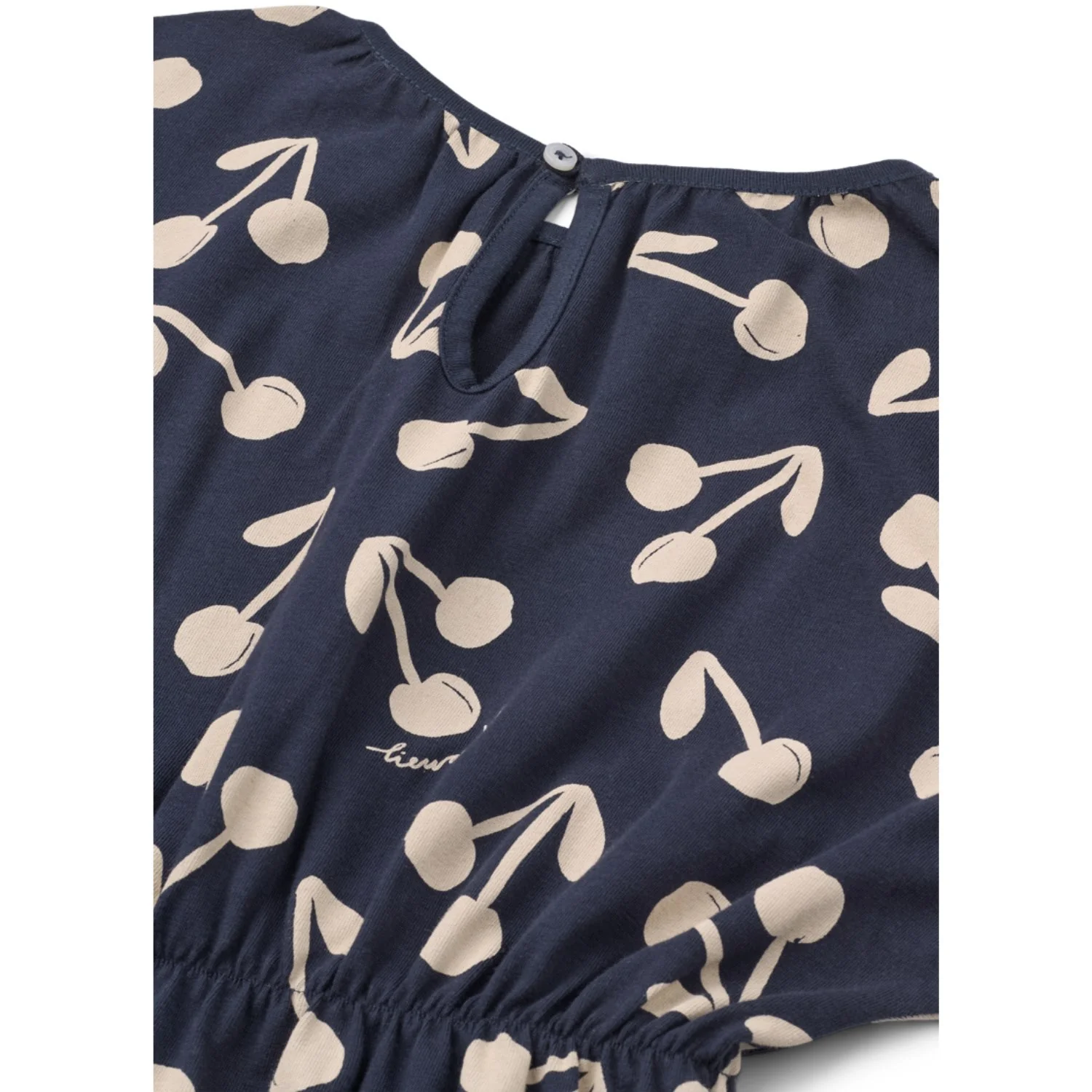 LIEWOOD Cherry Blossom / Classic Navy Sadia Printed Dress - Image 2