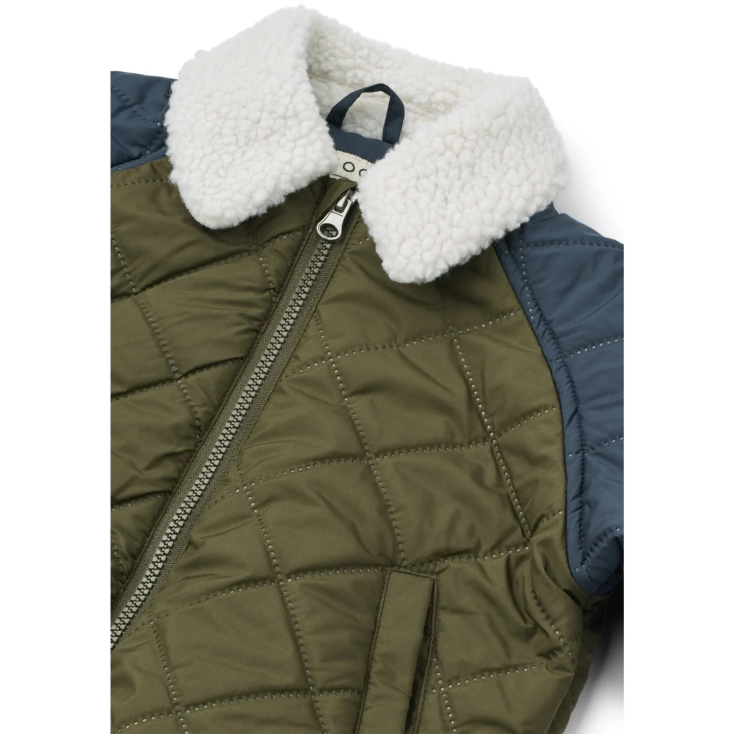 LIEWOOD Classic Navy / Army Brown Mira Jacket - Image 2