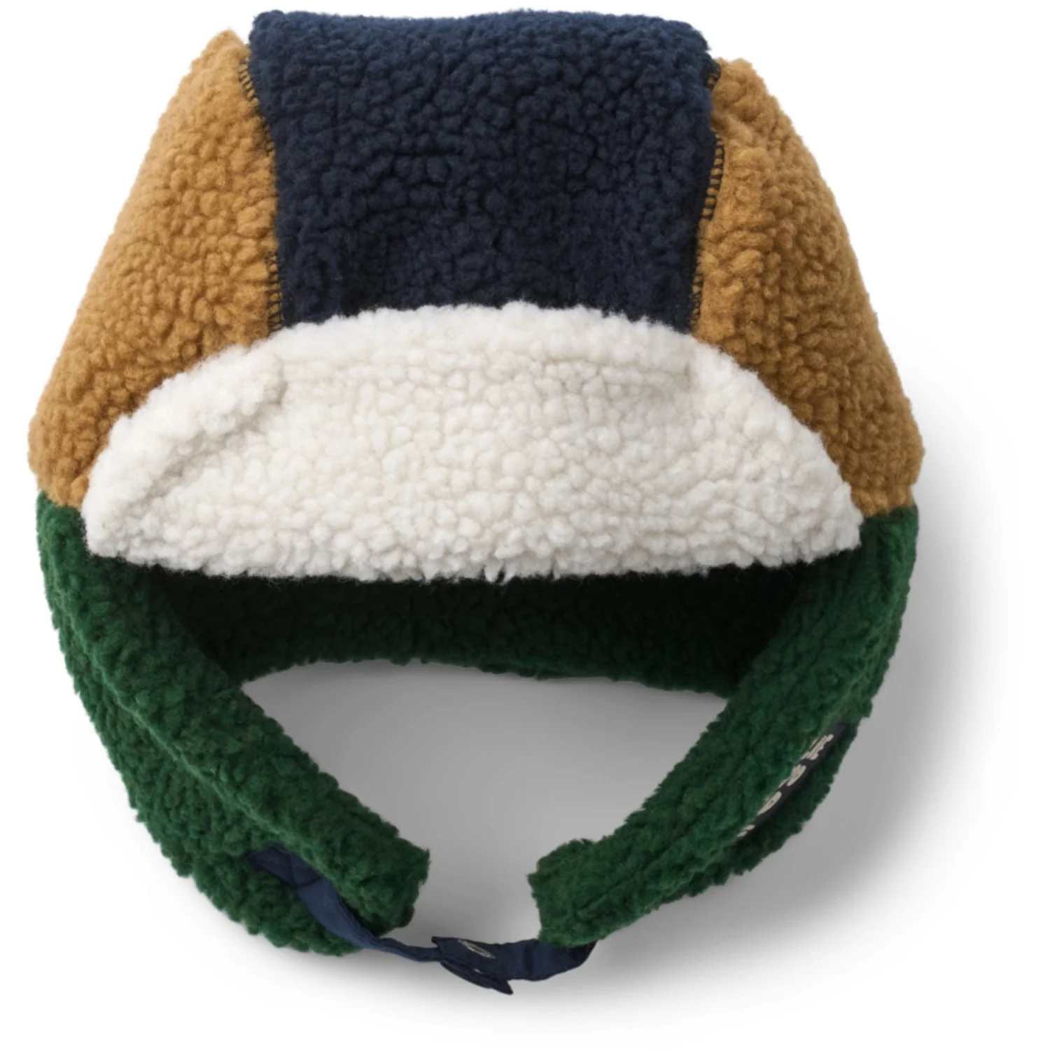 LIEWOOD Classic Navy Multi Mix Bravo Pile Hat - Image 3
