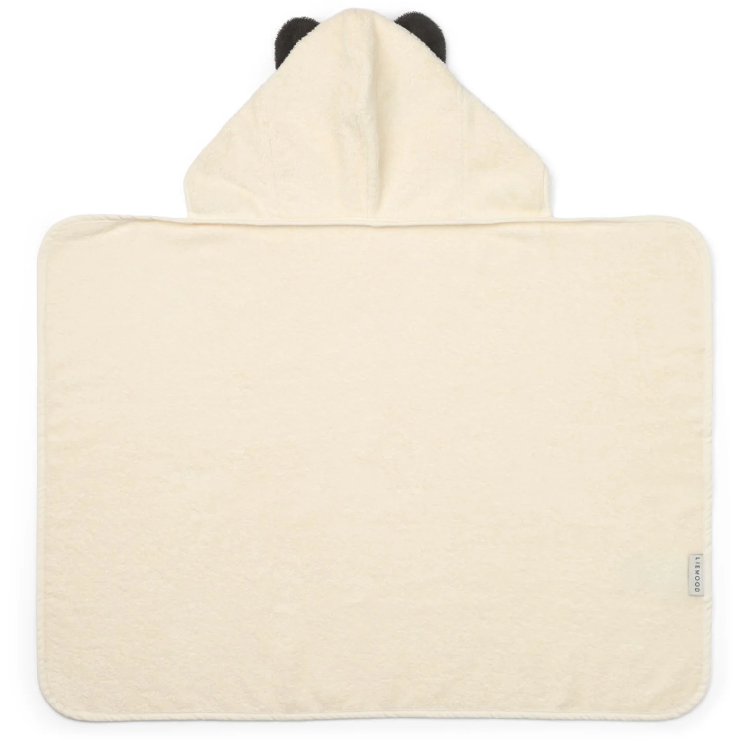 LIEWOOD Creme De La Creme Vilas Panda Baby Hooded Towel - Image 2