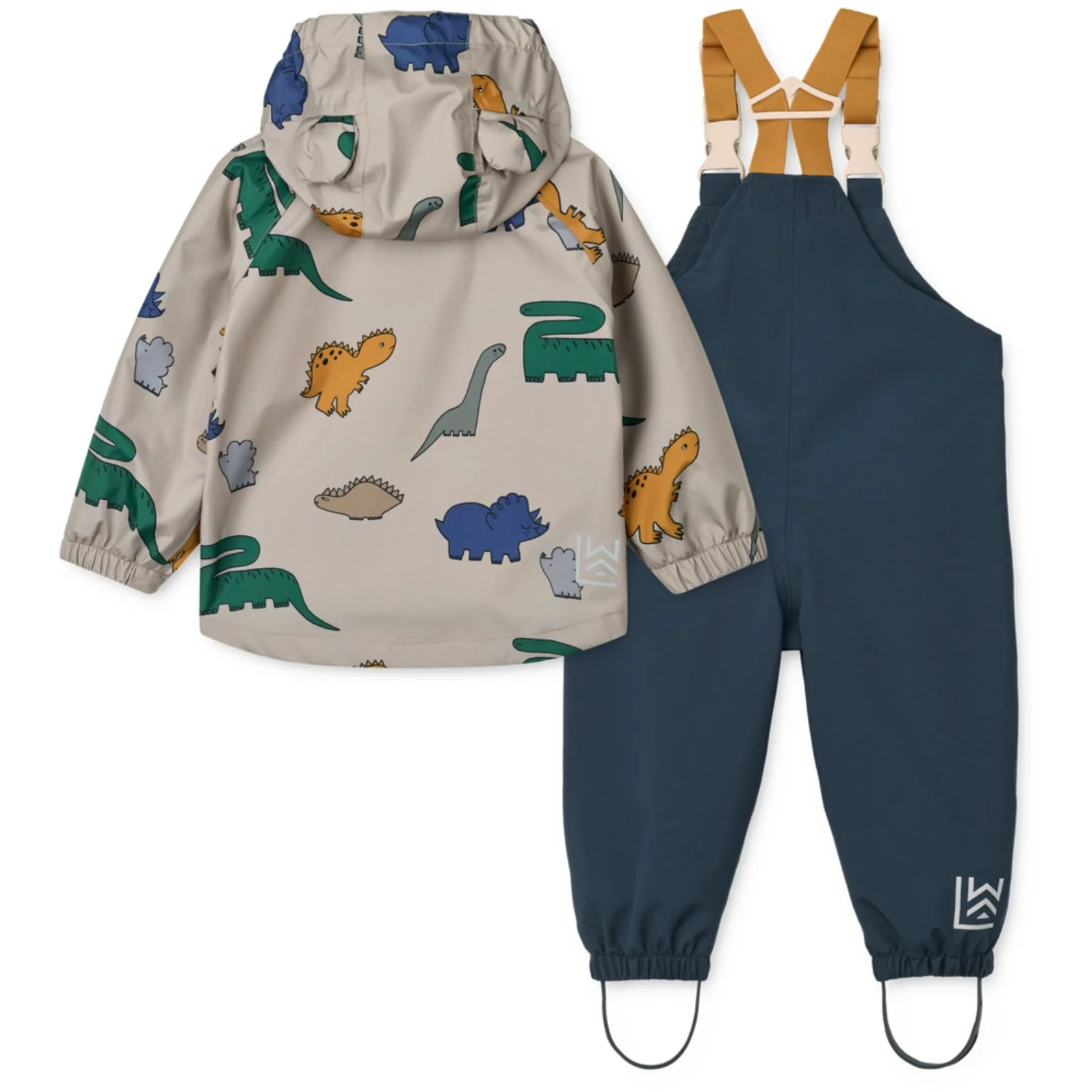 LIEWOOD Dinosaurs / Mist Manu Rainwear Set - Image 9
