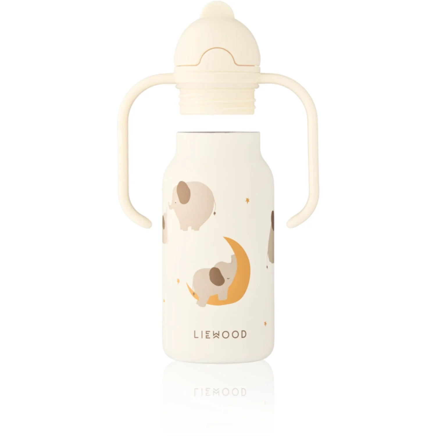 LIEWOOD Elephant / Creme De La Creme Kimmie Water Bottle 250 Ml - Image 5