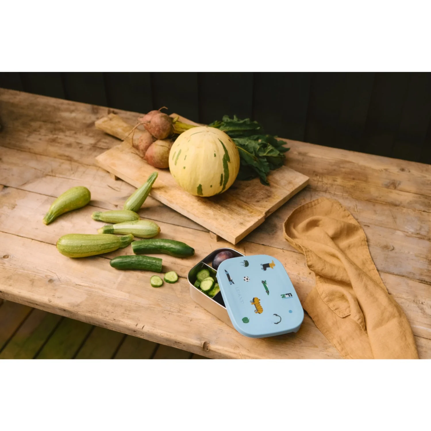LIEWOOD Fun / Beach Blue Arthur Printed Lunchbox - Image 3