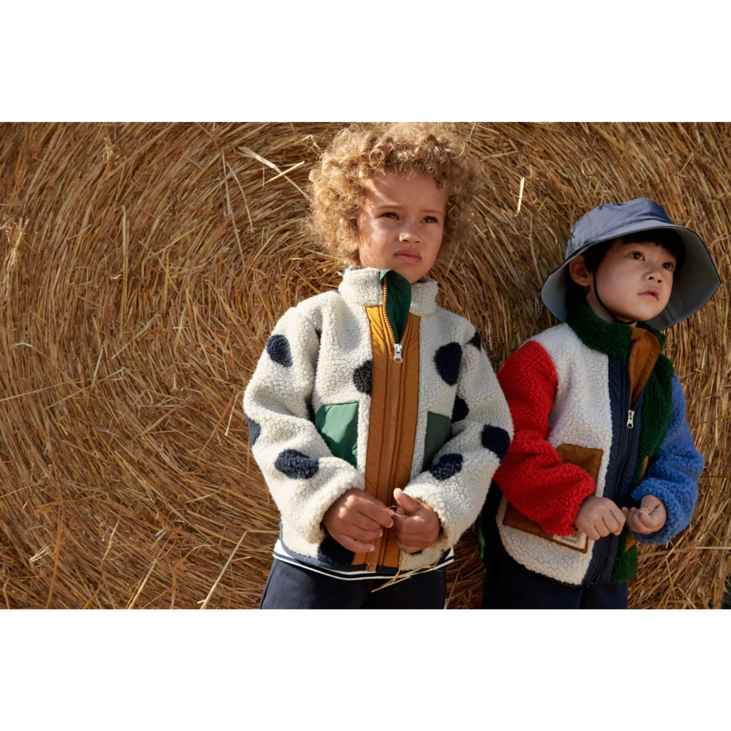 LIEWOOD Garden Green Multi Mix Noam Pile Jacket - Image 5