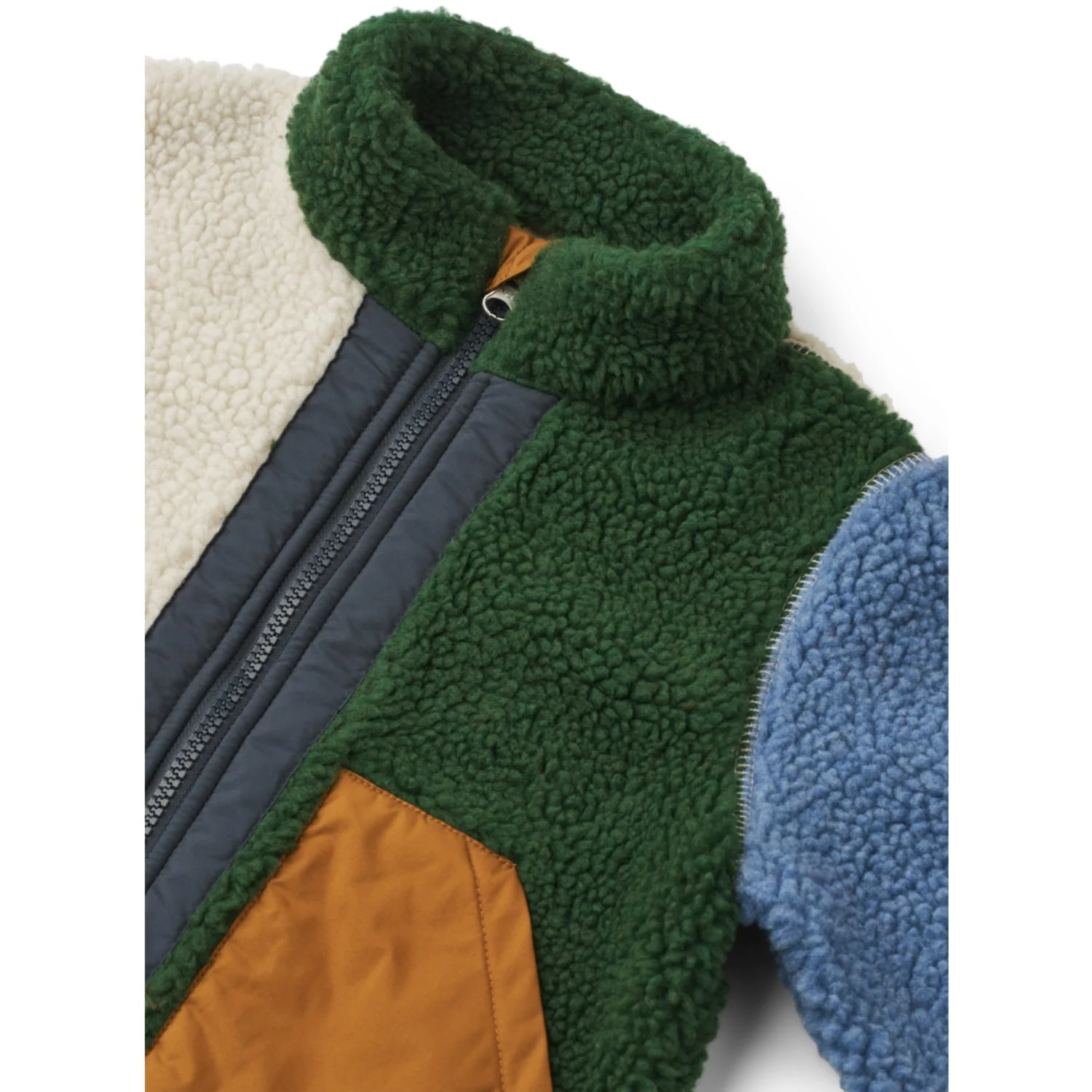 LIEWOOD Garden Green Multi Mix Noam Pile Jacket - Image 6