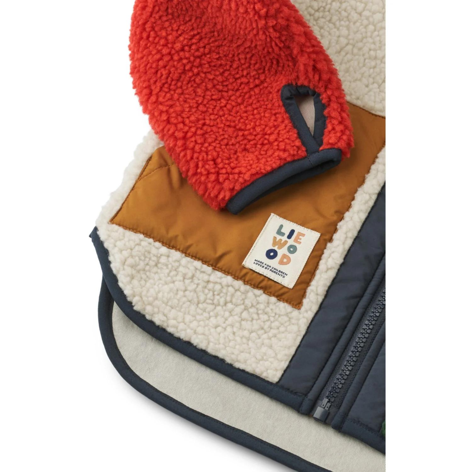 LIEWOOD Garden Green Multi Mix Noam Pile Jacket - Image 7