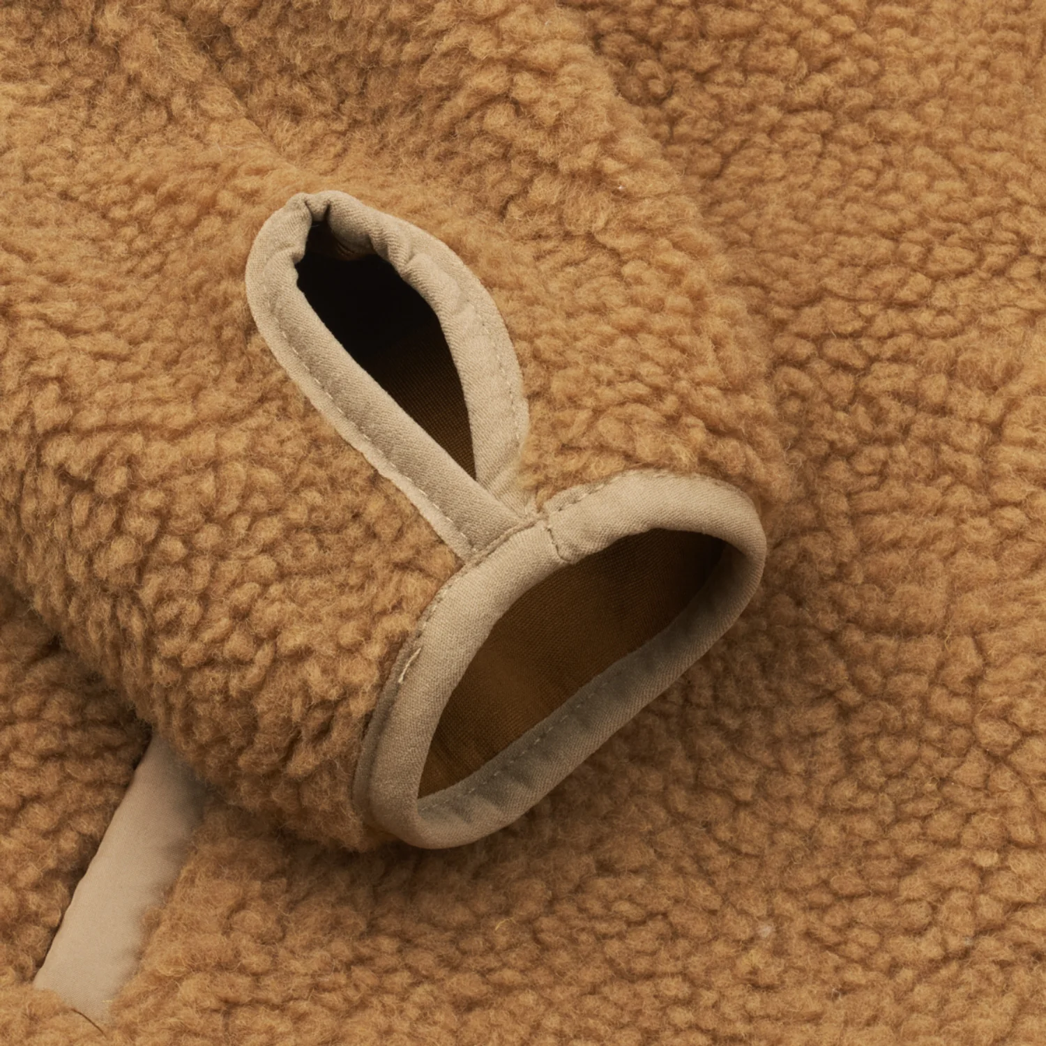 LIEWOOD Golden Caramel Oat Mix Nolan Pile Jacket - Image 3