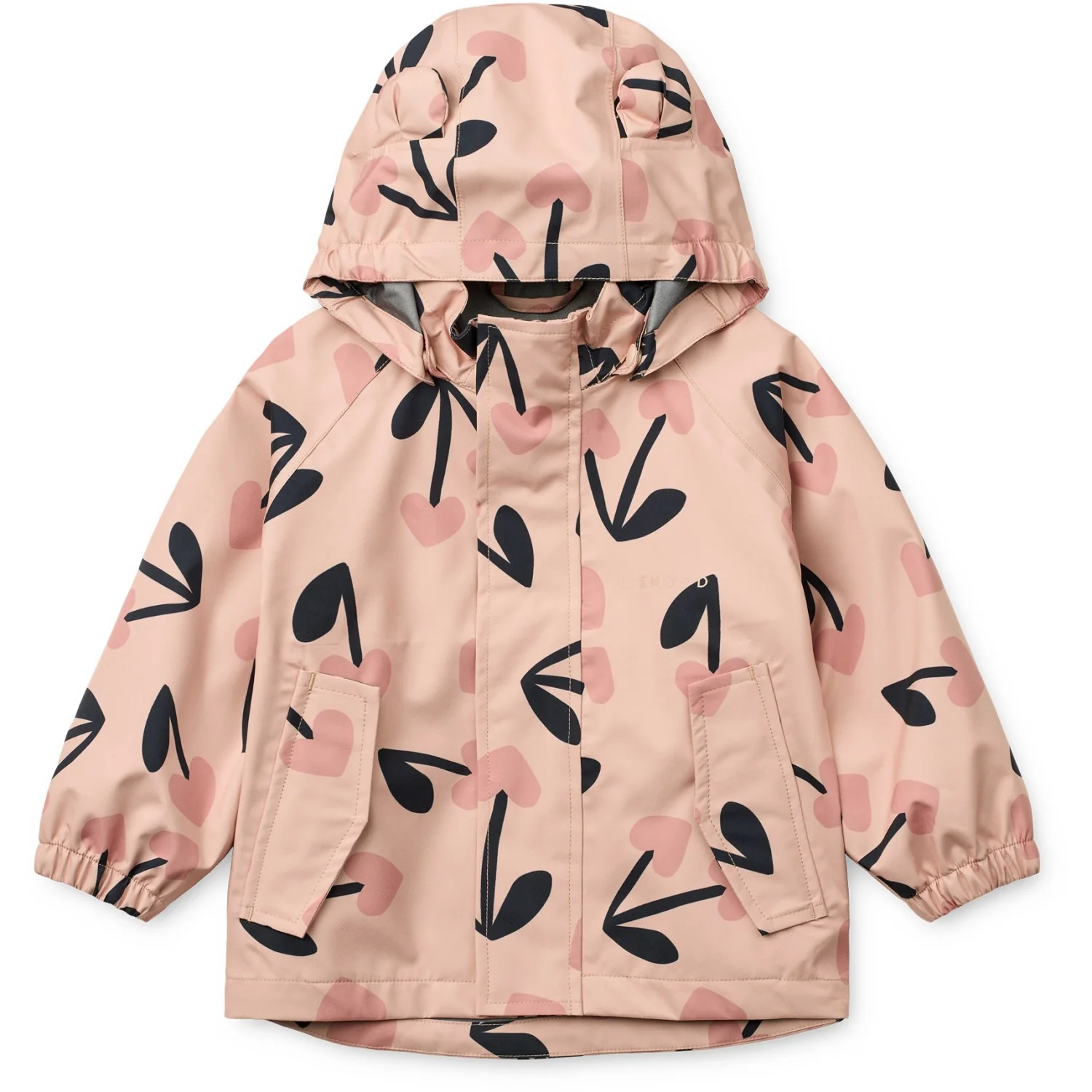 LIEWOOD Mega Cherry Heart/ Rosey Mix Manu Rainwear Set - Image 3
