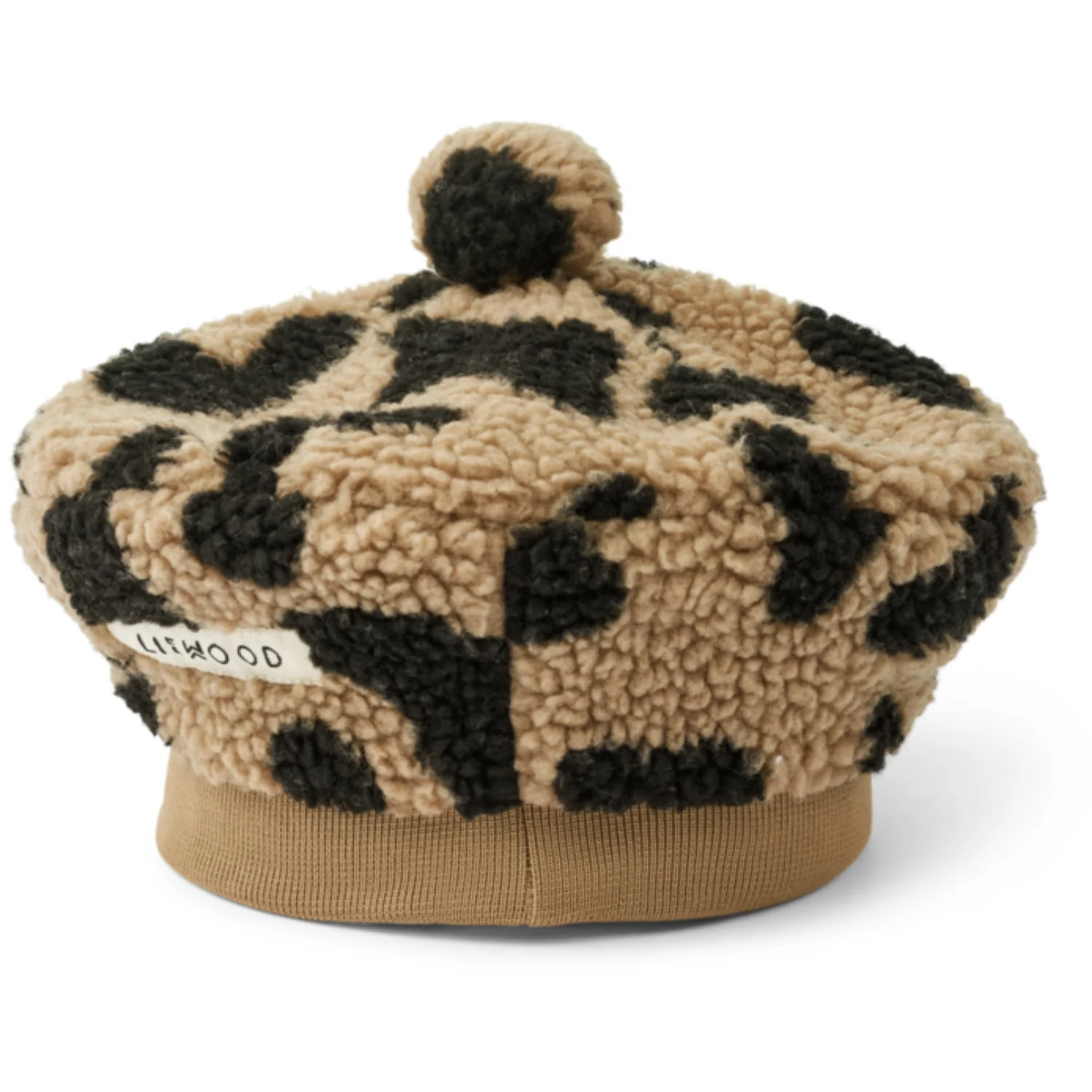 LIEWOOD Mega Leo / Oat Mix Poplar Pile Beret Hat - Image 5