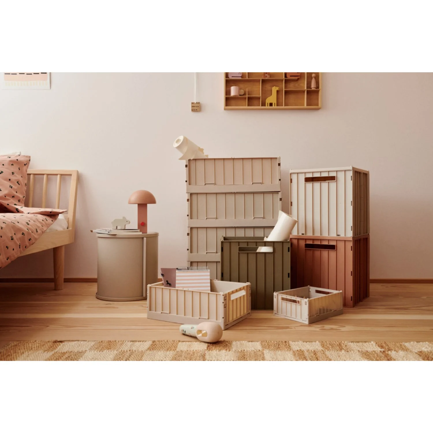 LIEWOOD Oat Elijah Storage Box W. Lid - Image 3