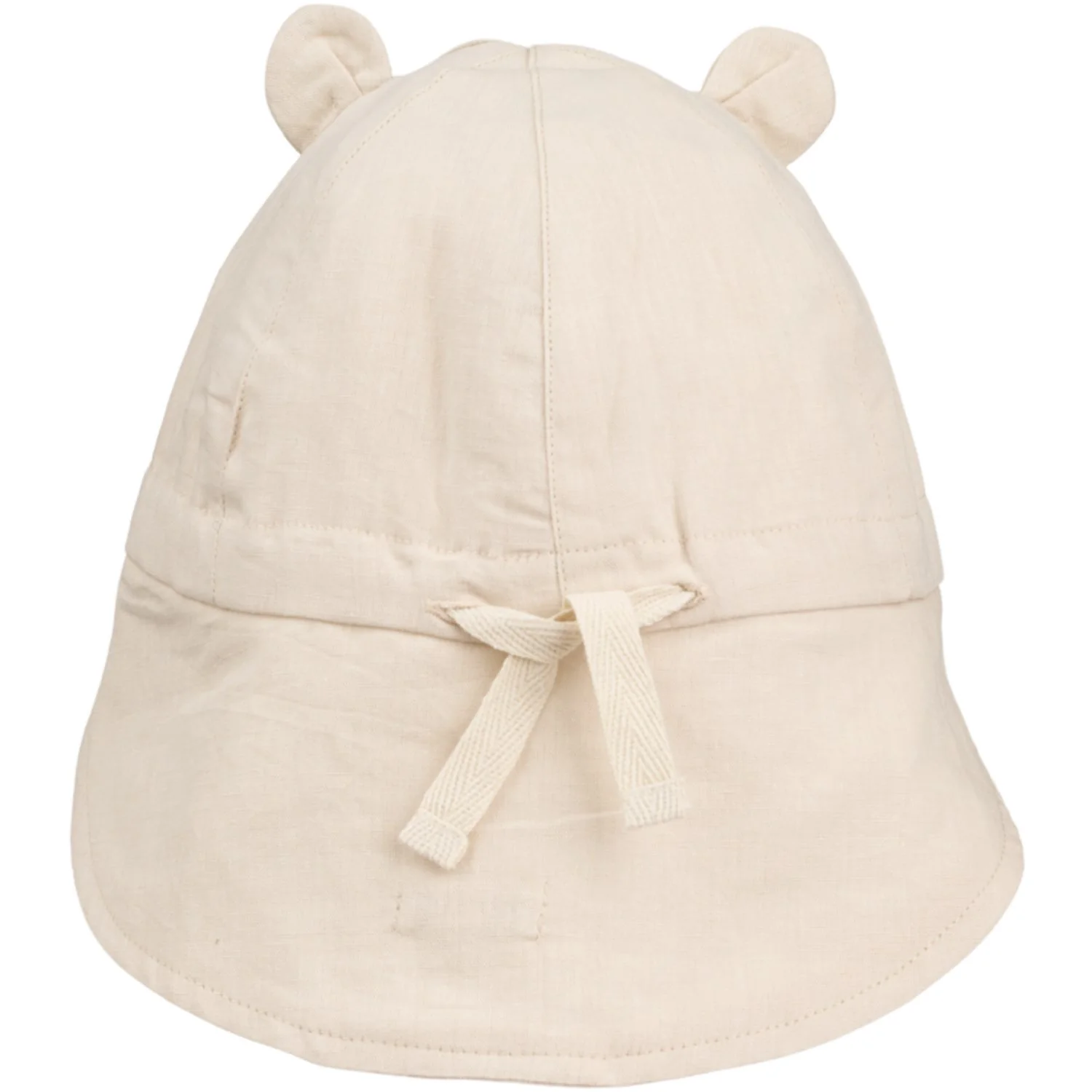 LIEWOOD Panda / Sandy Gorm Linen Sun Hat With Ears - Image 3