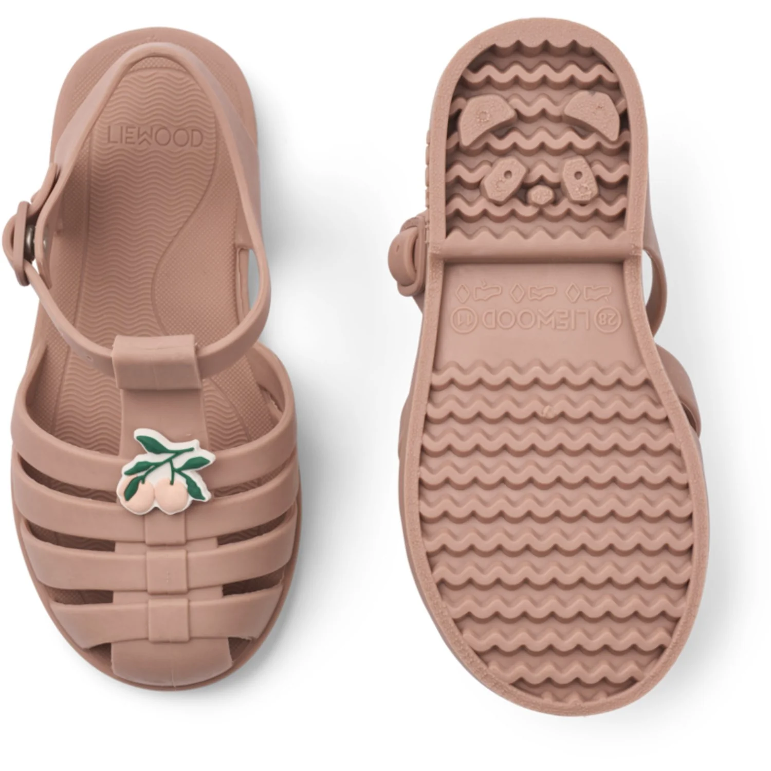 LIEWOOD Peach / Dark Rose Bre Sandals With Charms - Image 9