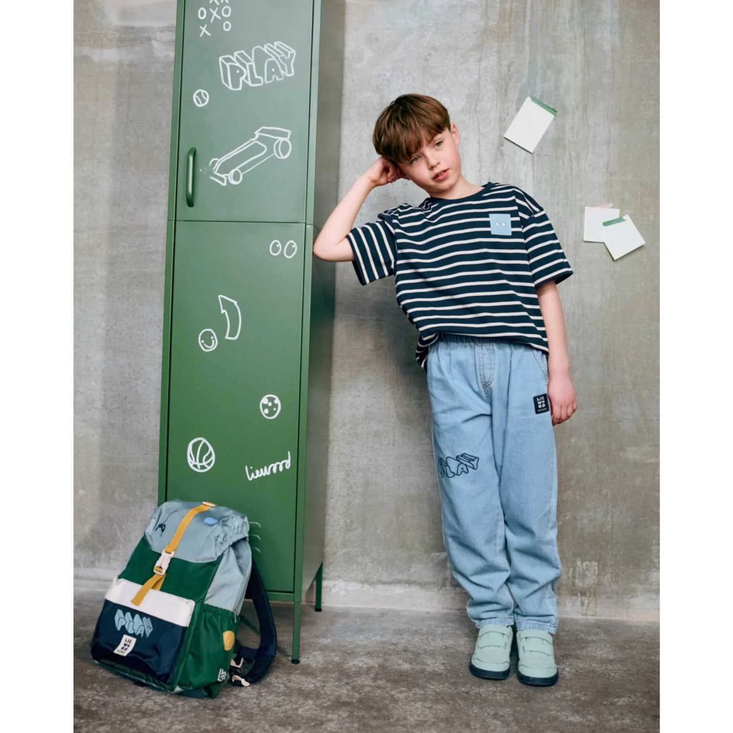 LIEWOOD Play / Denim Borris Light Denim Placement Pants - Image 2