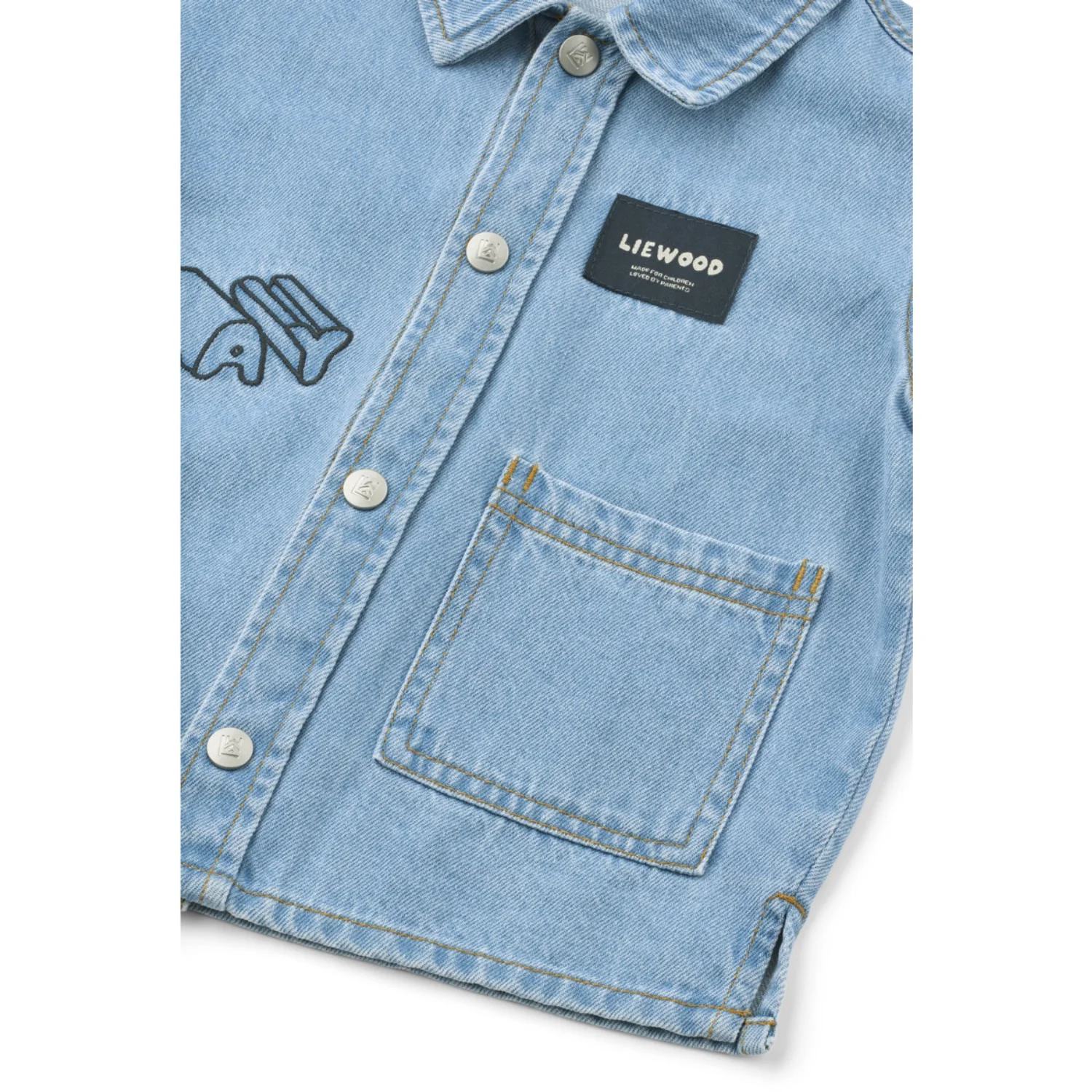 LIEWOOD Play / Denim Greg Light Denim Shirt - Image 4
