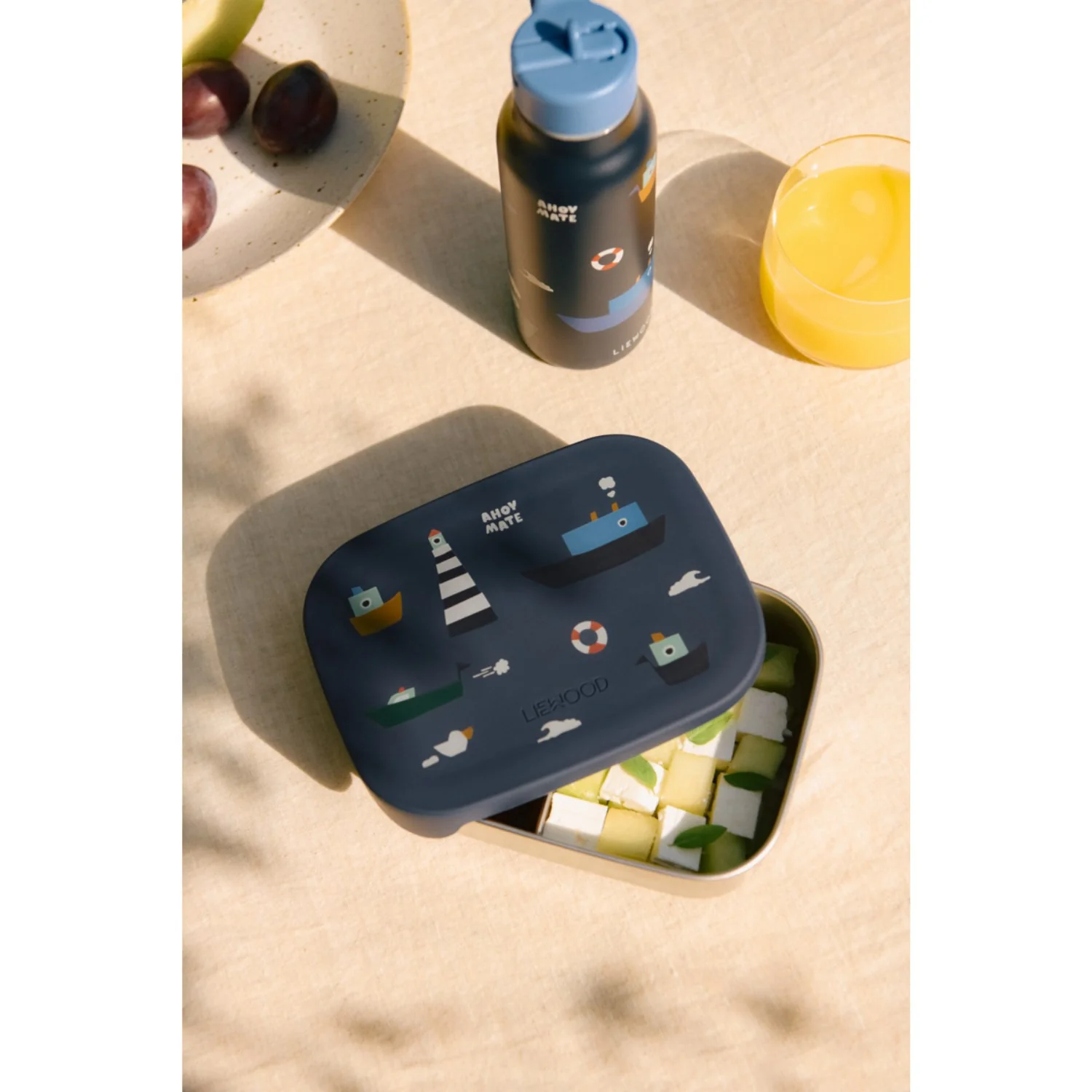 LIEWOOD Sailing / Classic Navy Arthur Printed Lunchbox - Image 3