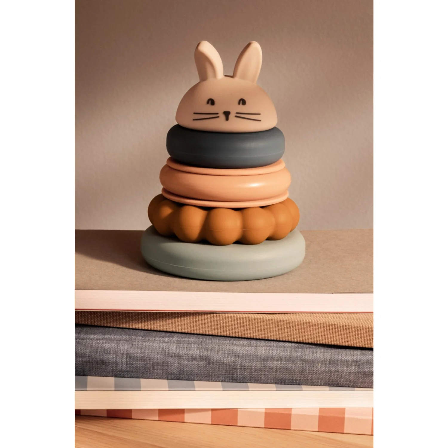 LIEWOOD Sandy Multi Mix Donata Silicone Stacking Tower - Image 2