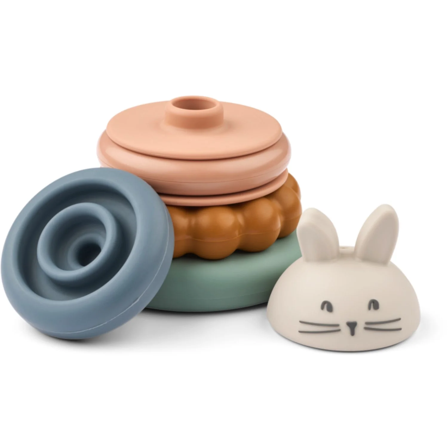 LIEWOOD Sandy Multi Mix Donata Silicone Stacking Tower - Image 3
