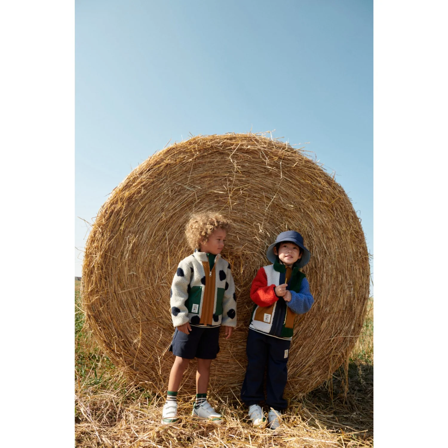 LIEWOOD Spot Dots / Mist Noam Pile Jacket - Image 5
