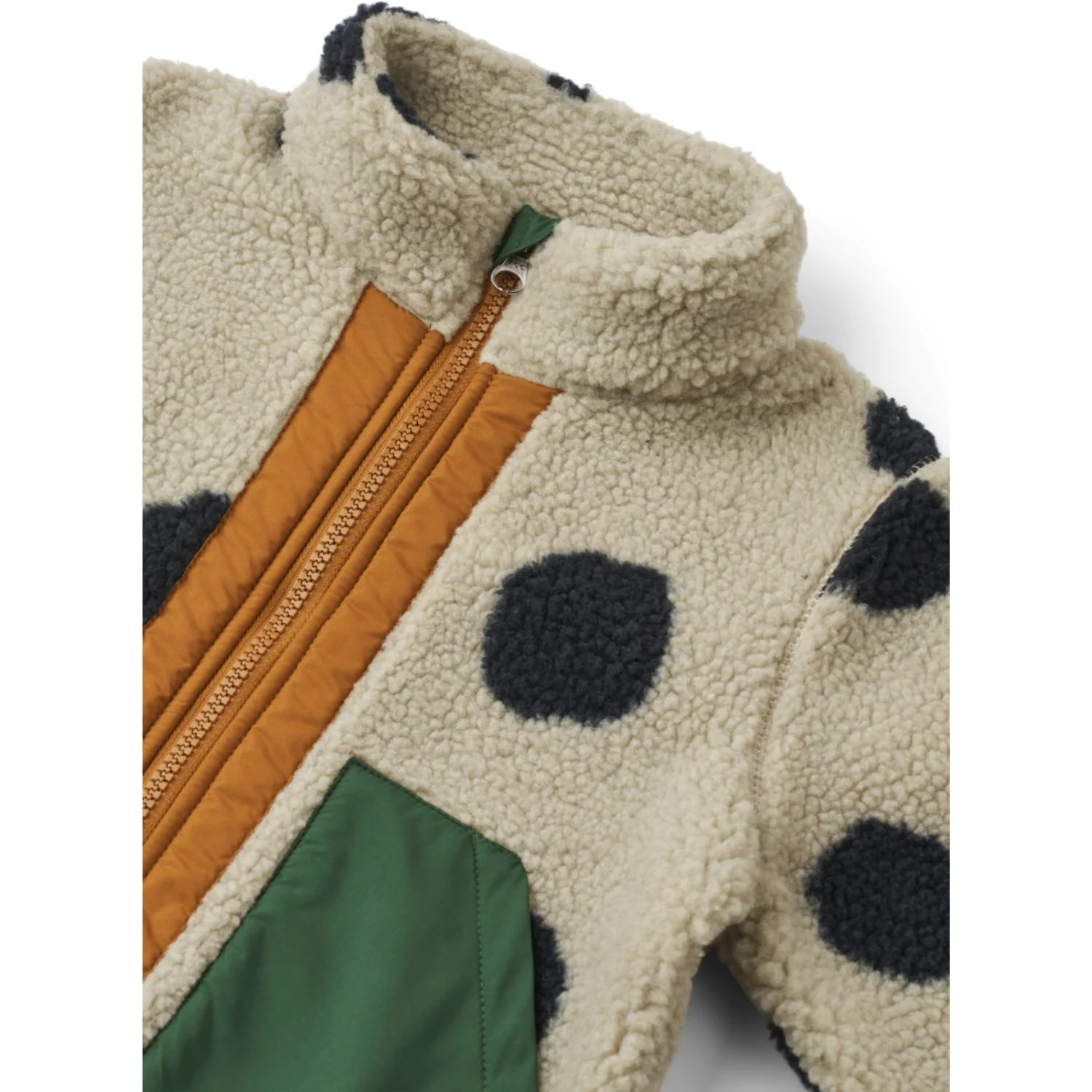 LIEWOOD Spot Dots / Mist Noam Pile Jacket - Image 7