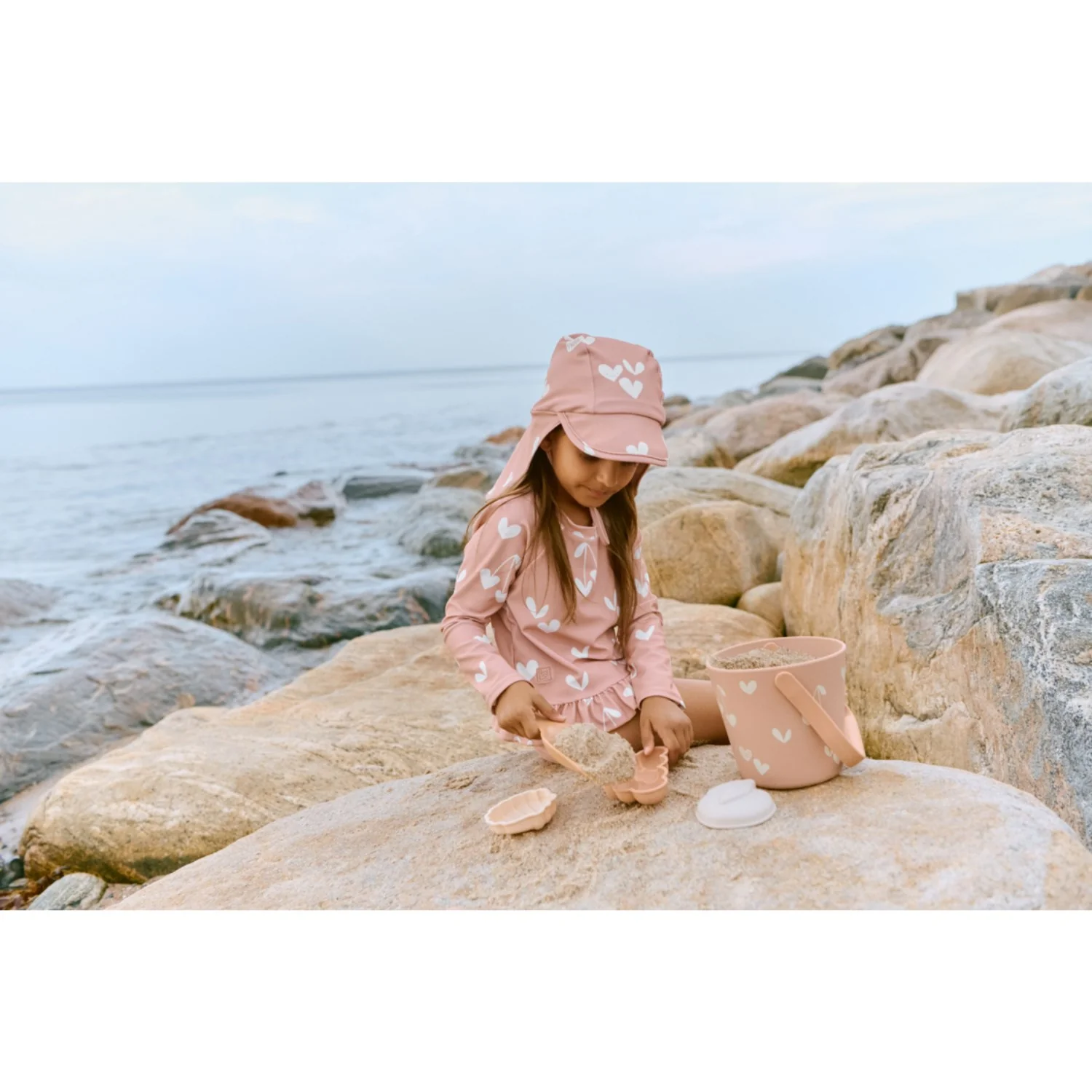 LIEWOOD Sweethearts / Pale Tuscany Cecilia Swim Hat - Image 2