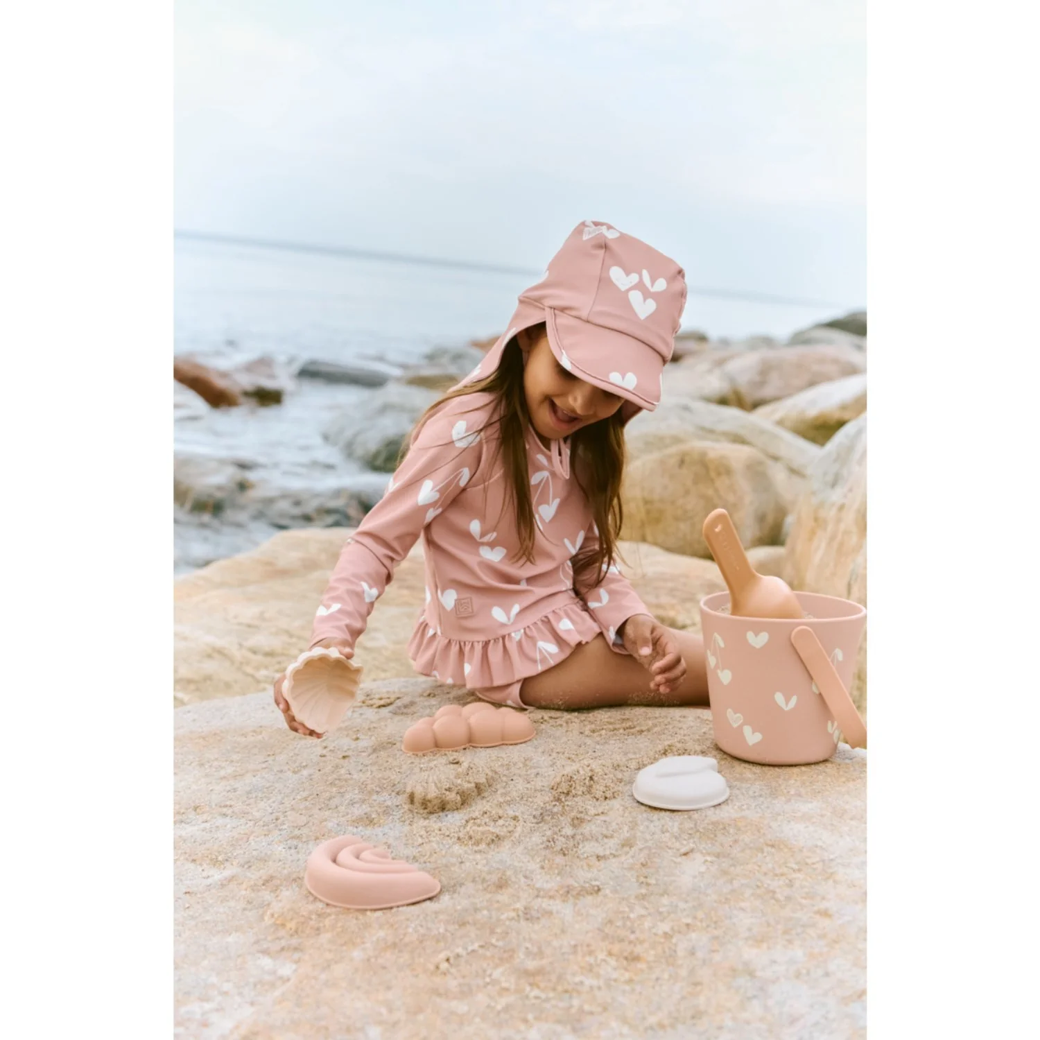 LIEWOOD Sweethearts / Pale Tuscany Cecilia Swim Hat - Image 4