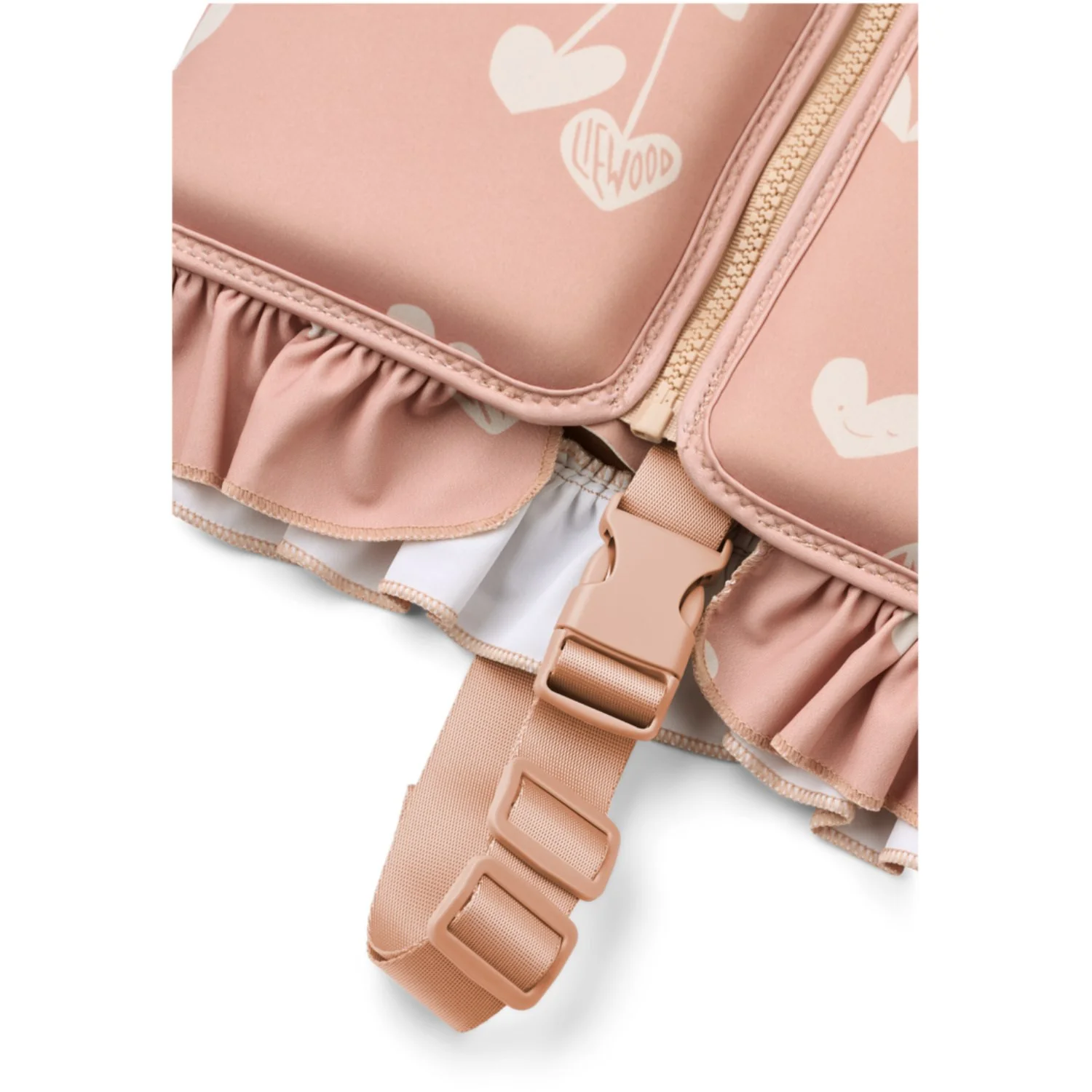 LIEWOOD Sweethearts / Pale Tuscany Dove Swim Vest W Frill - Image 3