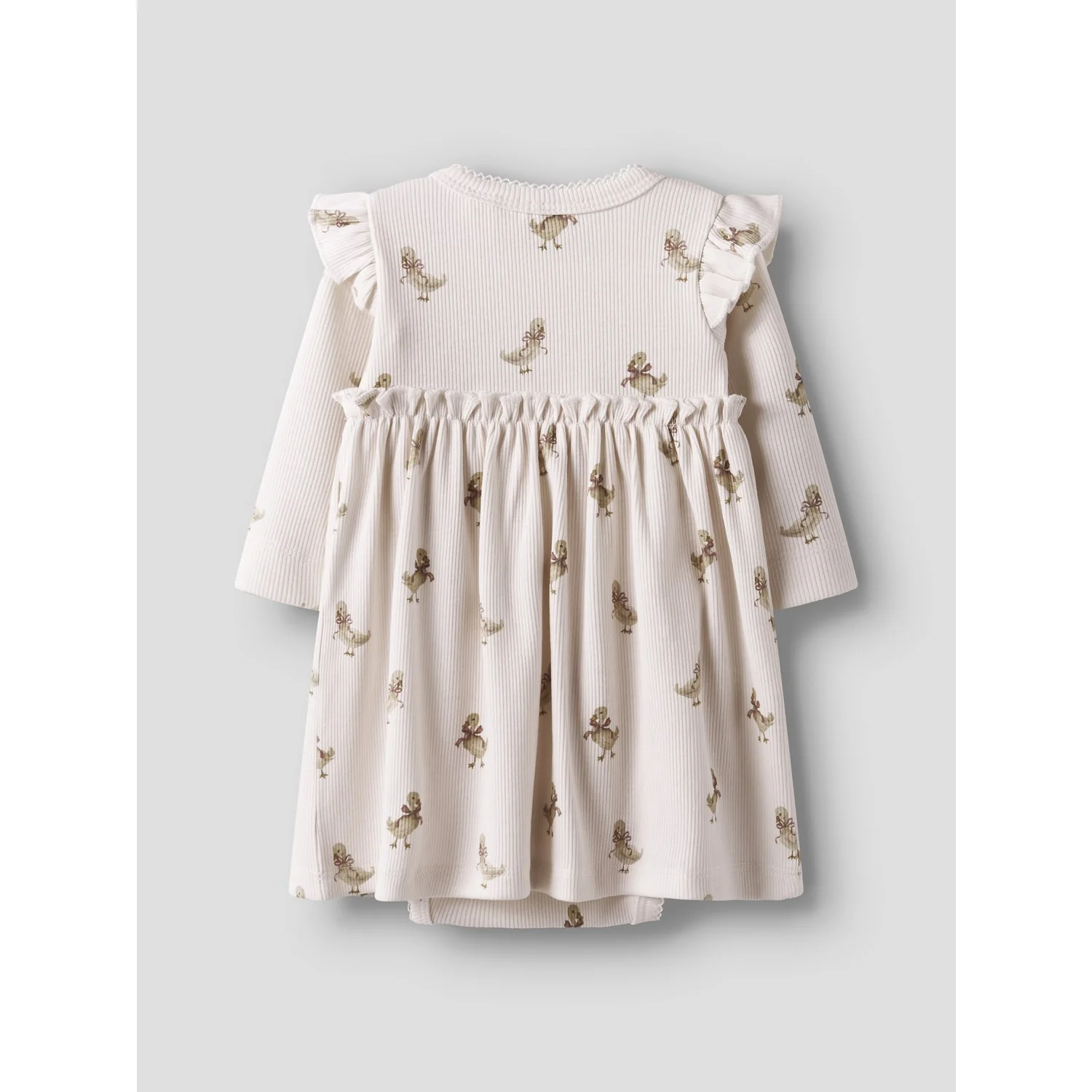 Lil'Atelier Almost Mauve Goose Nbflavo Ekn Ls Body Dress Lil - Image 2