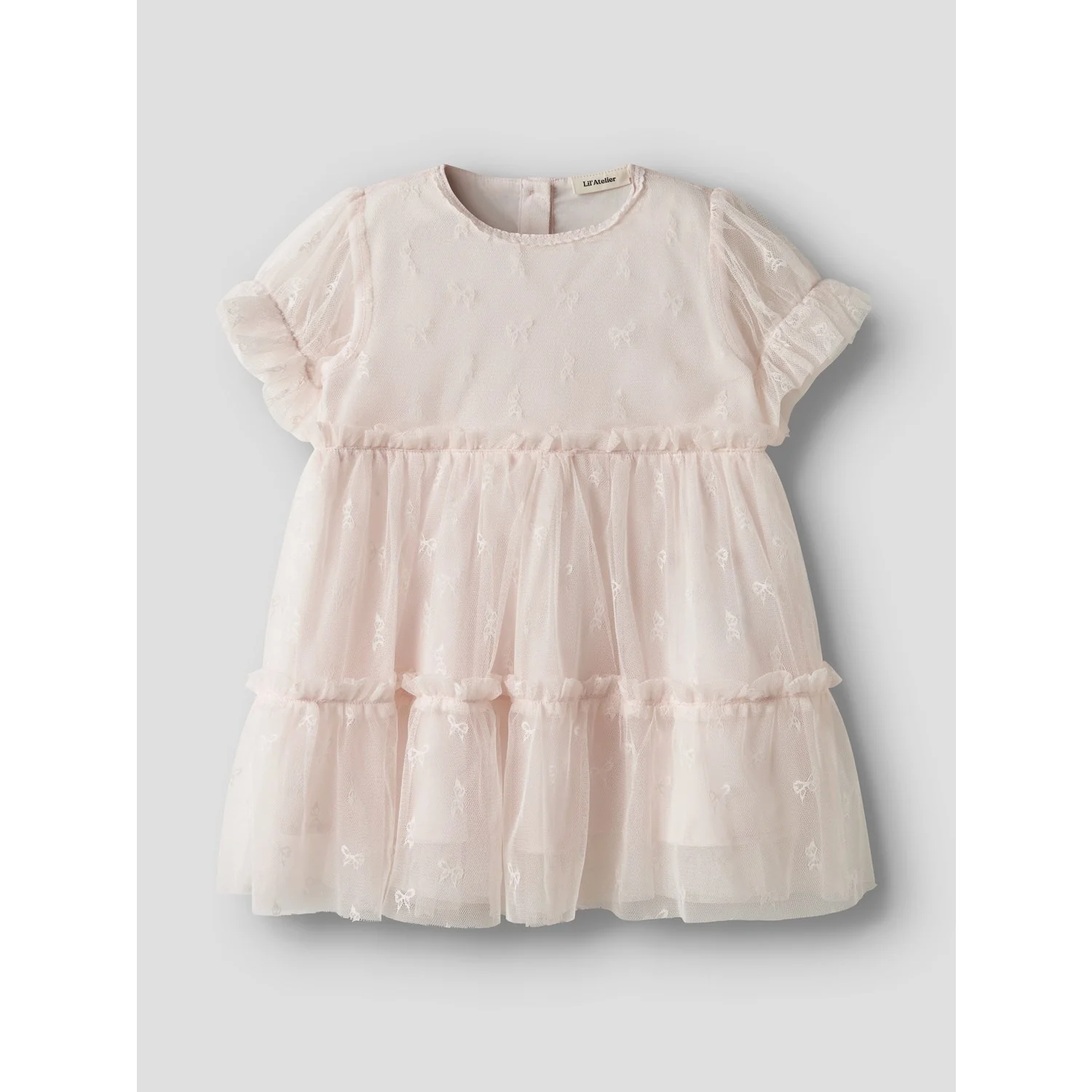 Lil'Atelier Almost Mauve Nmfrosetta Ss Loose Dress Lil - Image 4