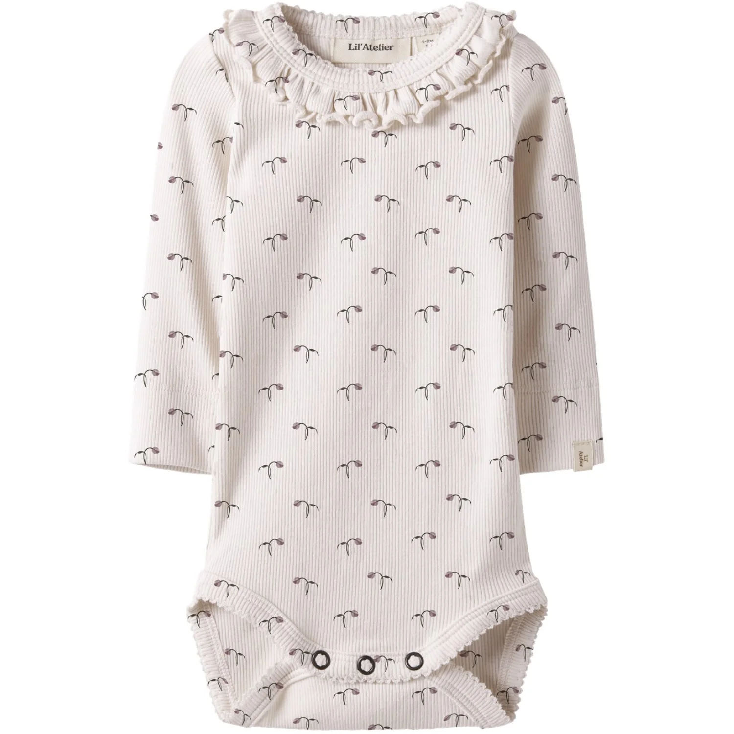 Lil'Atelier Almost Mauve Tulip Nbfgago Kis Ls Slim Body Lil
