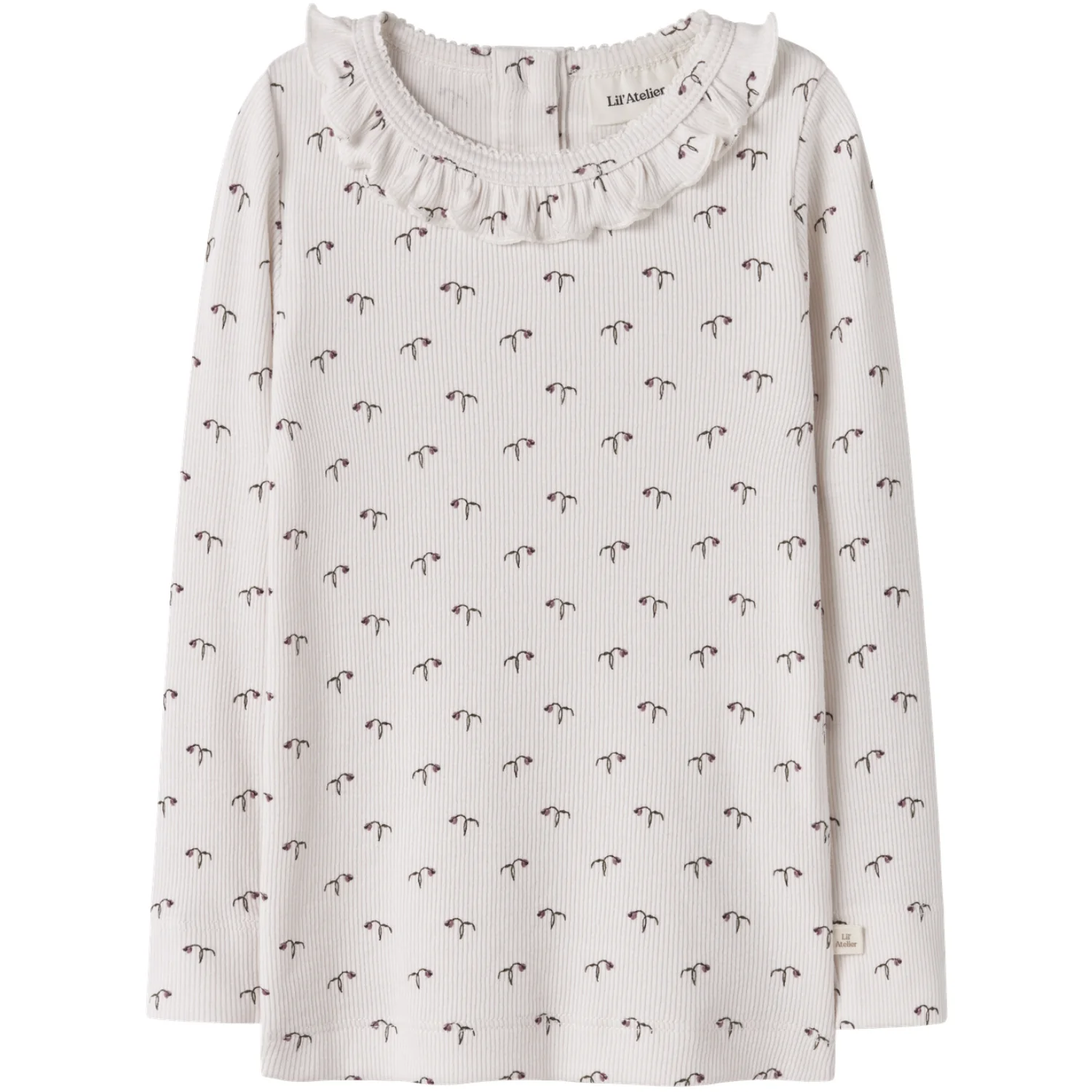Lil'Atelier Almost Mauve Tulip Nmfgago Kis Ls Slim Top Lil