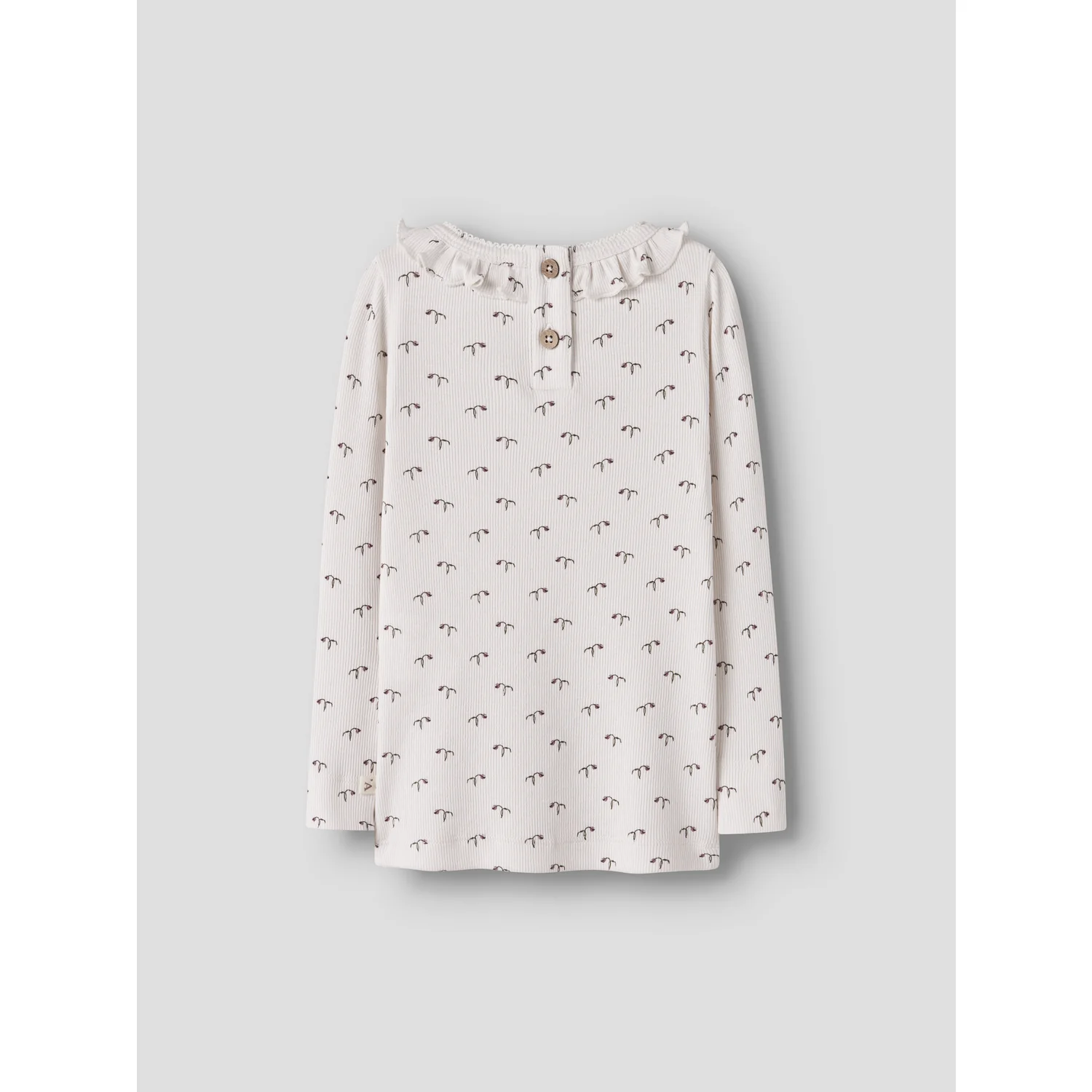 Lil'Atelier Almost Mauve Tulip Nmfgago Kis Ls Slim Top Lil - Image 2