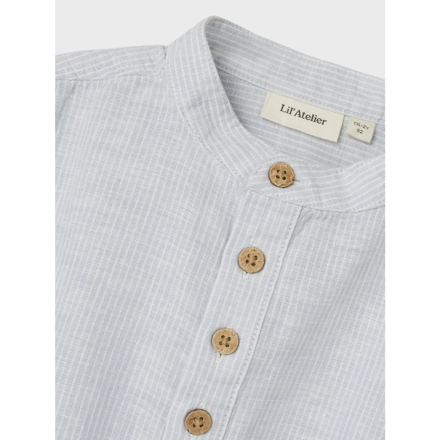 Lil'Atelier Ancient Water Jesper Loose Shirt - Image 2