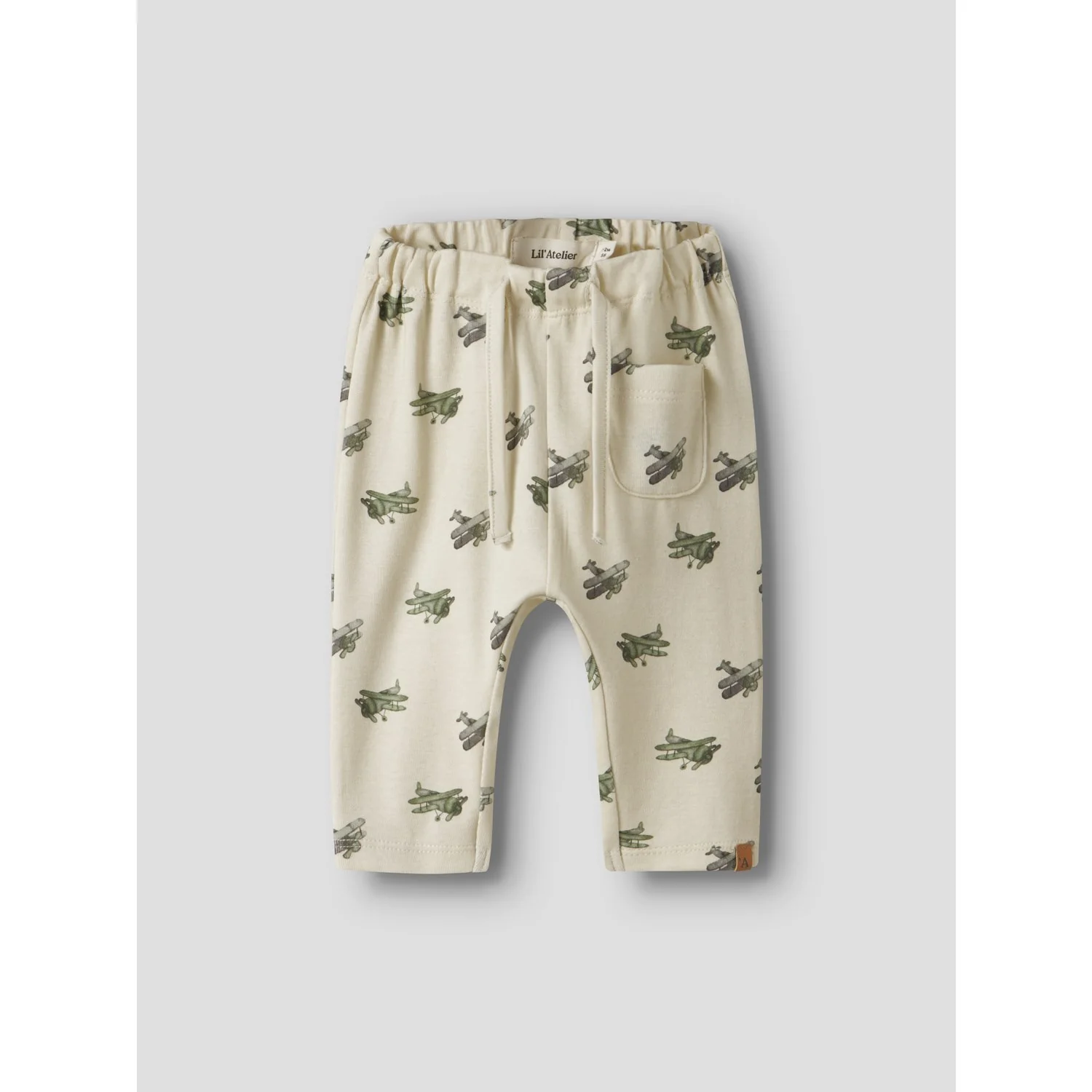 Lil'Atelier Coconut Milk Airplane Nbmlayo Geu Loose Pants Lil - Image 3