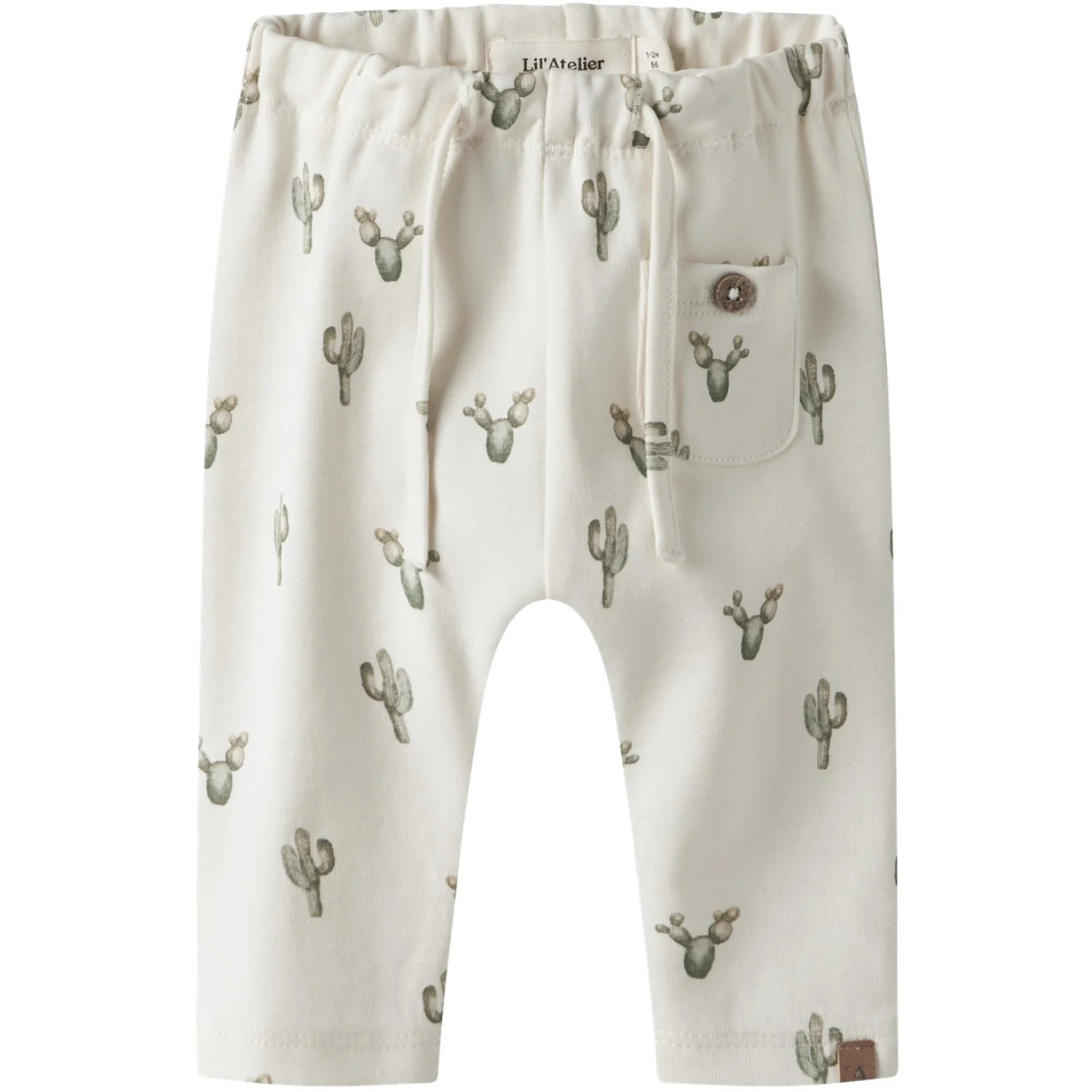 Lil'Atelier Coconut Milk Cactus Nbmlayo Sak Loose Pants Lil