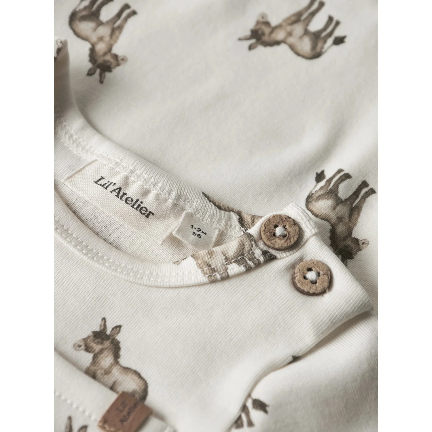 Lil'Atelier Coconut Milk Donky Nbmlayo Sev Ls Slim Body Lil - Image 2