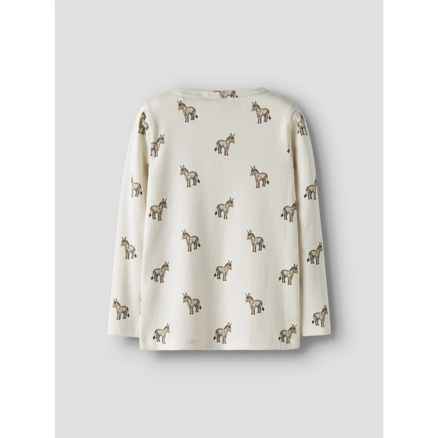 Lil'Atelier Coconut Milk Donky Nmmlayo Sio Ls Slim Top Lil - Image 2
