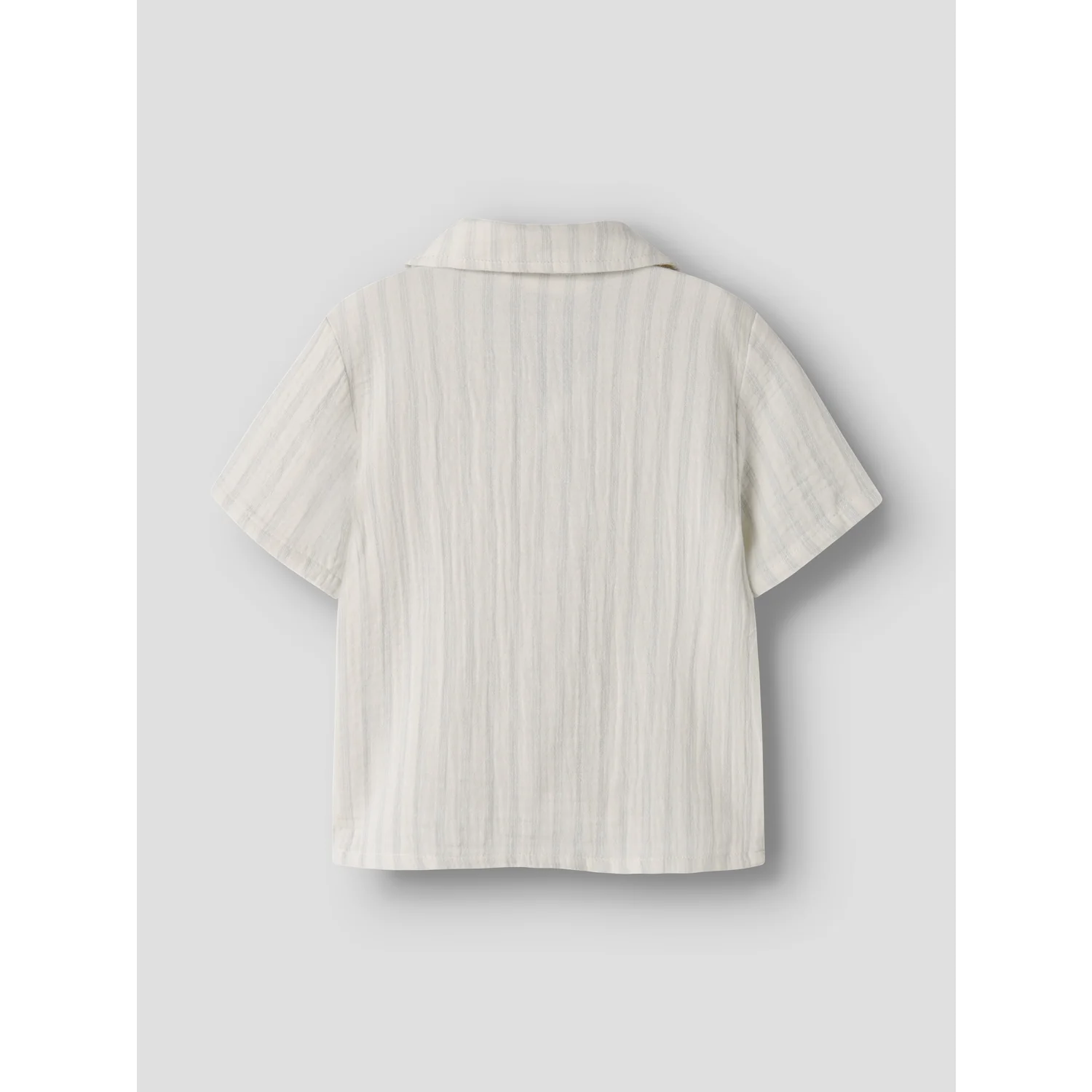 Lil'Atelier Coconut Milk Dusty Blue Nmmhagi Ss Loose Shirt Lil - Image 4