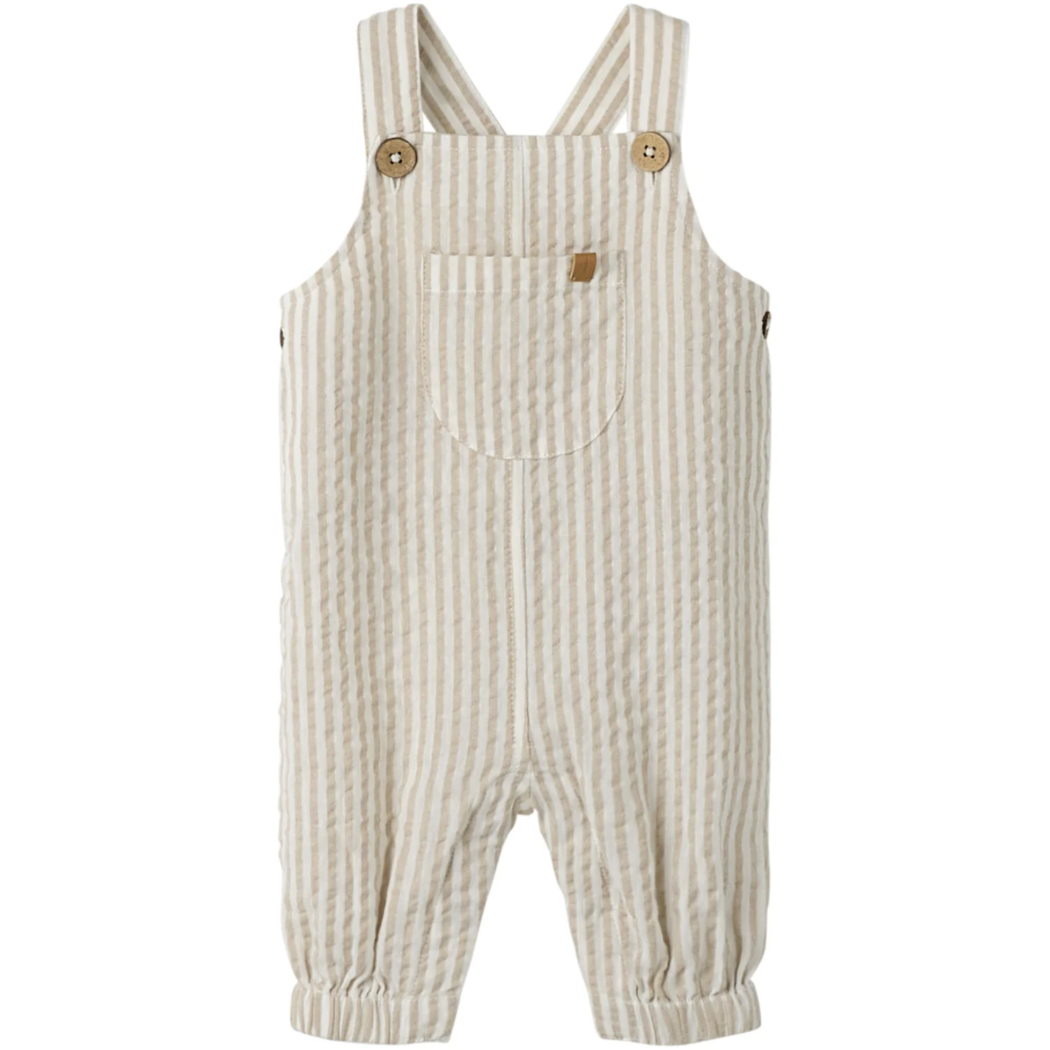 Lil'Atelier Coconut Milk Feather Gray Nbmfausto Loose Overall Lil