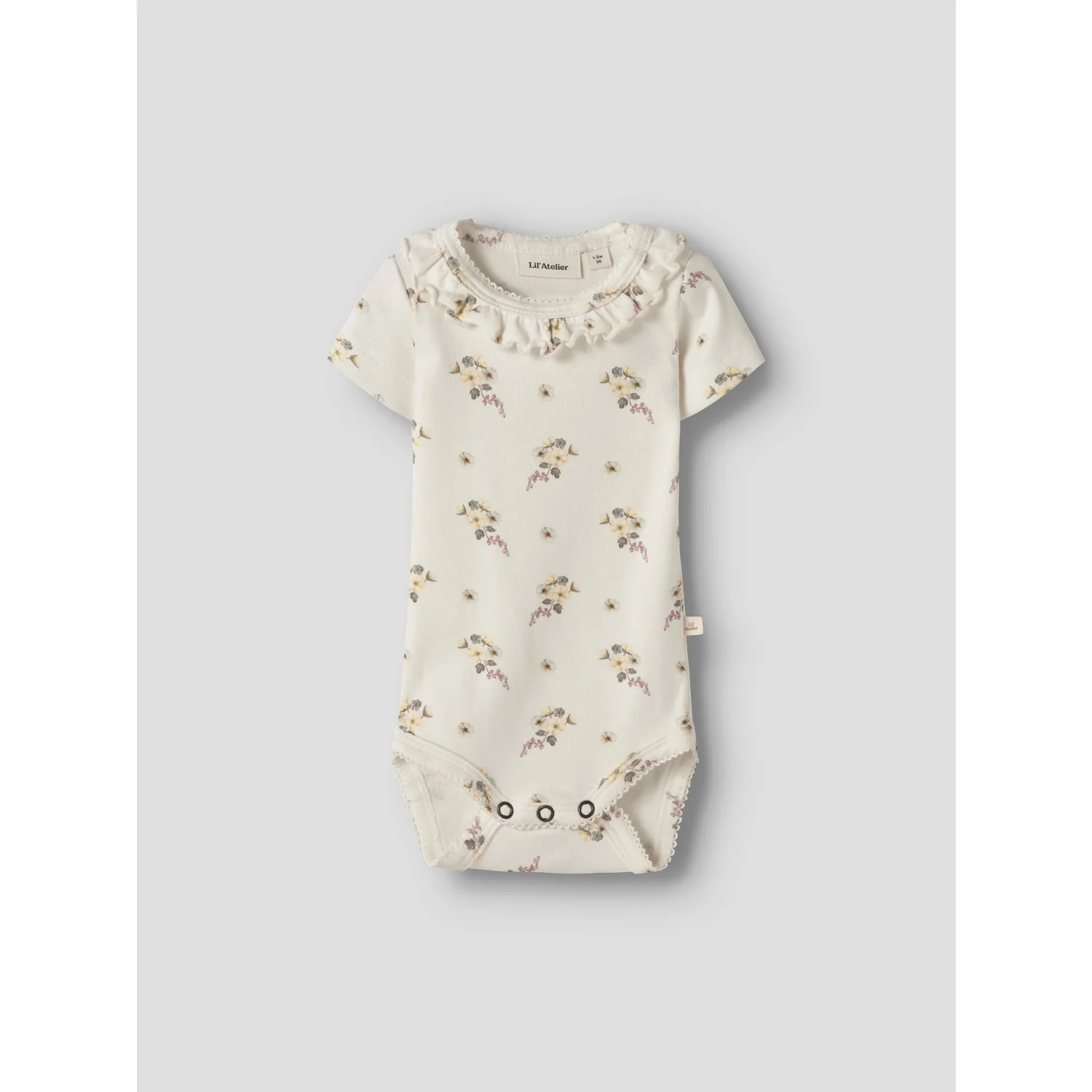 Lil'Atelier Coconut Milk Flower Nbfgayo Sio Ss Slim Body Lil - Image 3