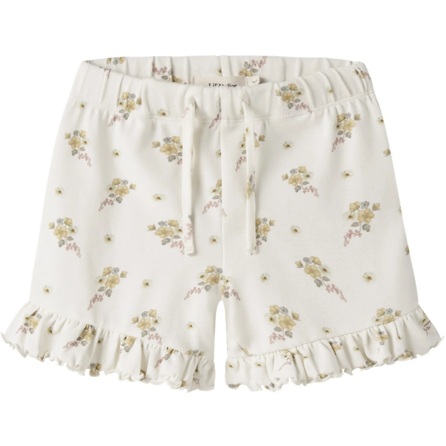 Lil'Atelier Coconut Milk Flower Nmfgayo Sen Shorts Lil