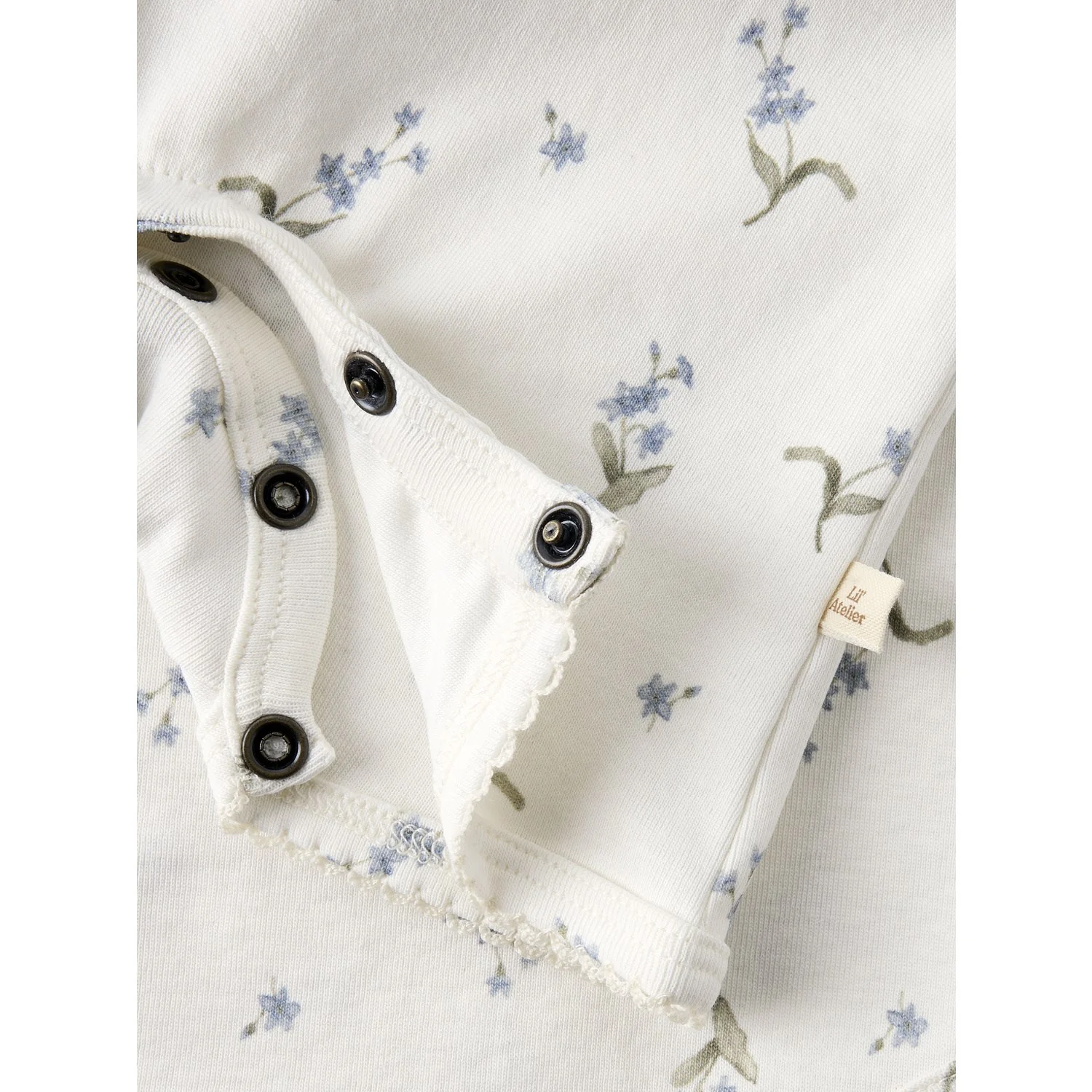 Lil'Atelier Coconut Milk Forget Me Not Gayo Sao Strap Suit - Image 2