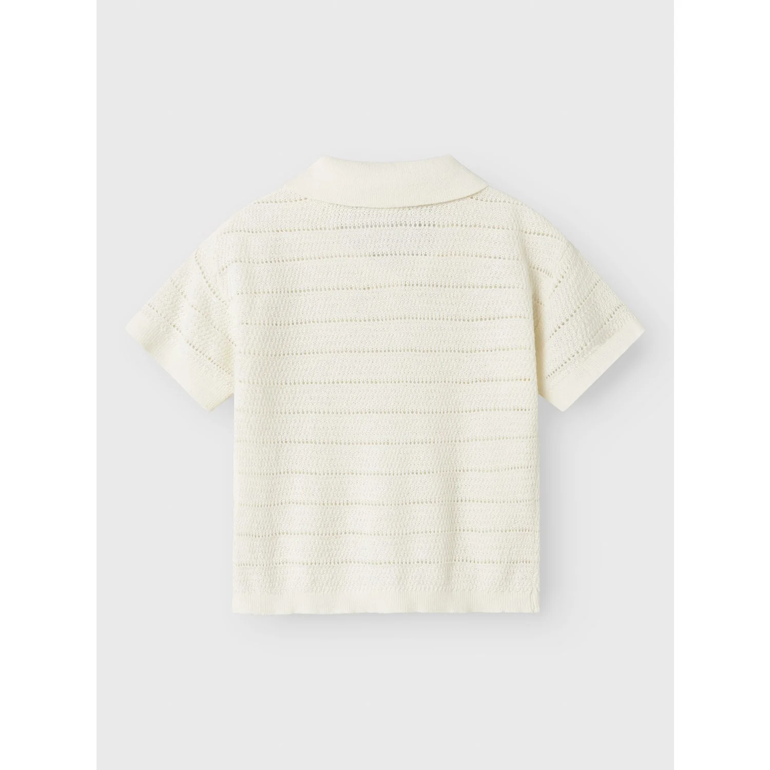 Lil'Atelier Coconut Milk Glivo Knit Polo - Image 3